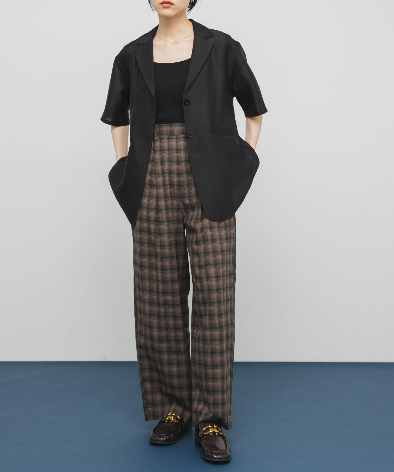 身長：160cm サイズ：one