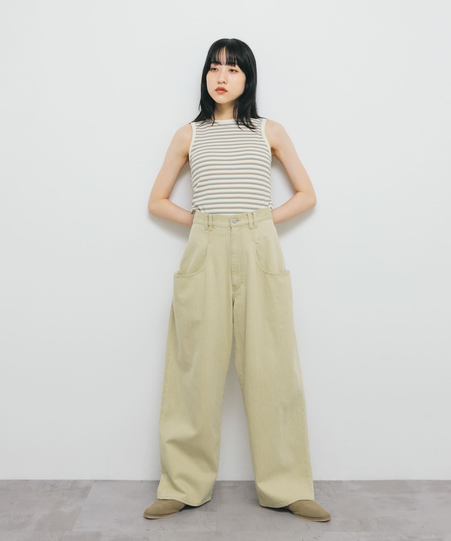 身長：160cm サイズ：36