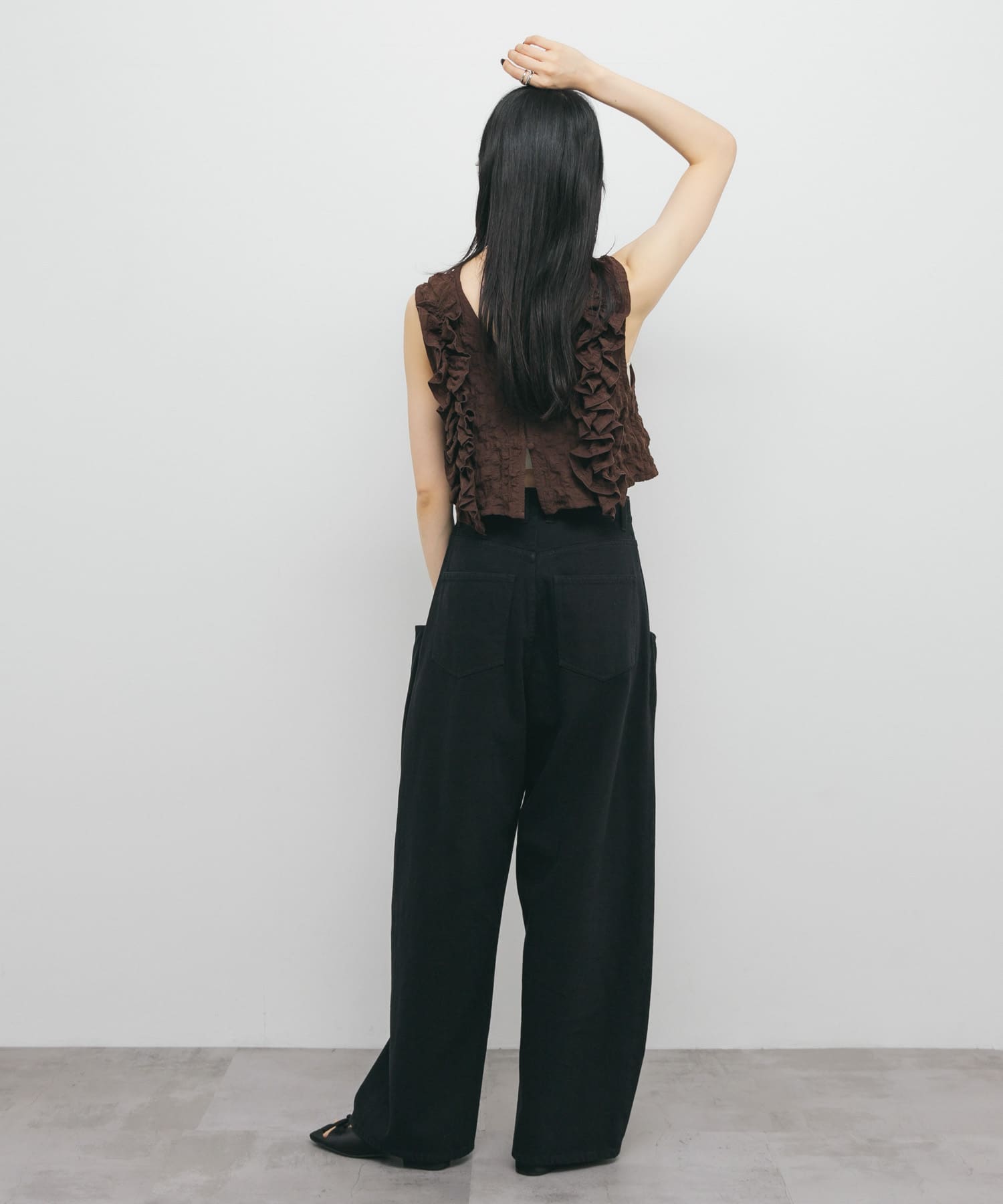 身長：160cm サイズ：one