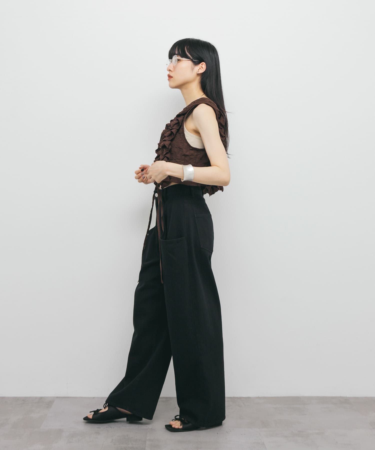 身長：160cm サイズ：36
