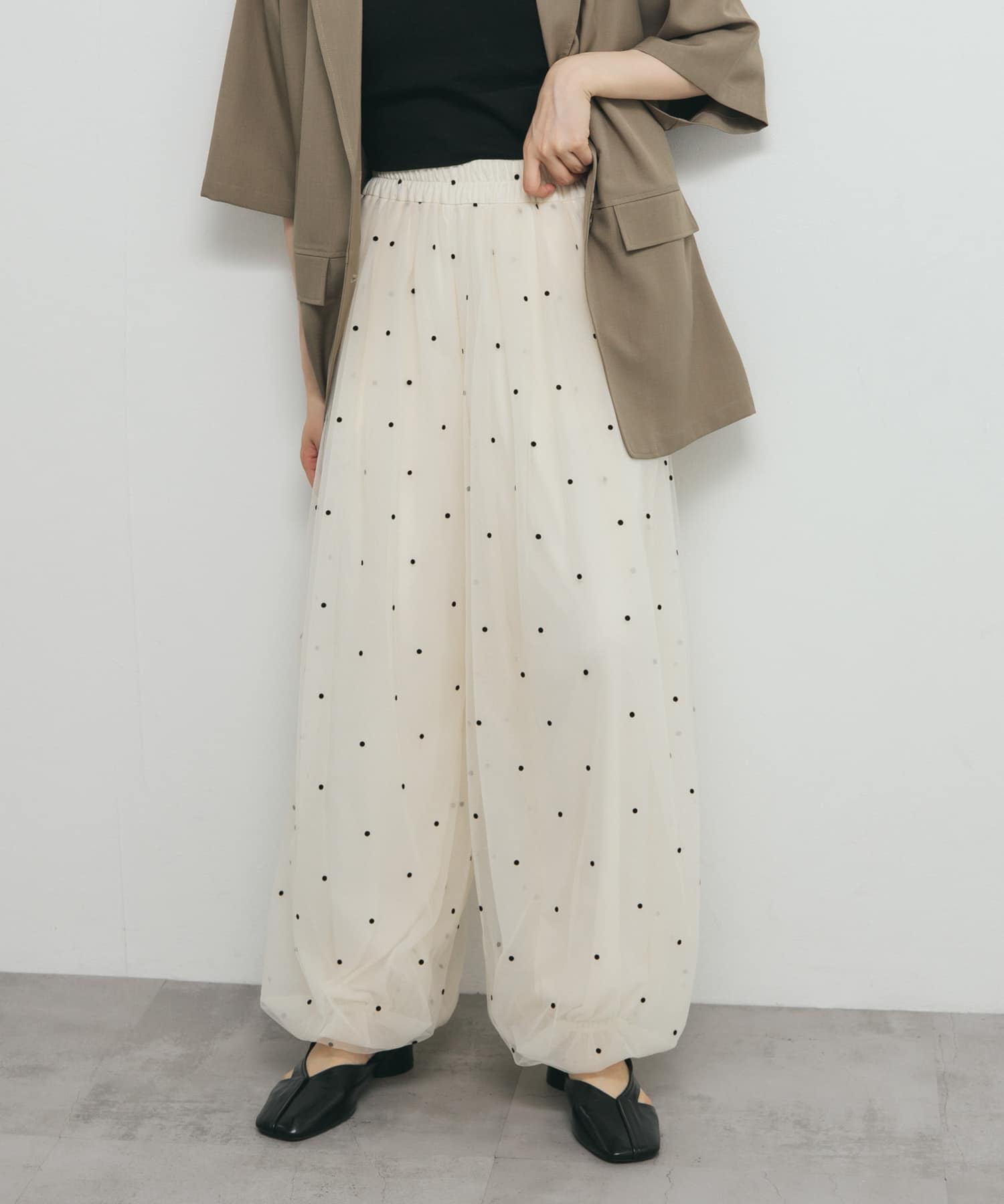 身長：160cm サイズ：one