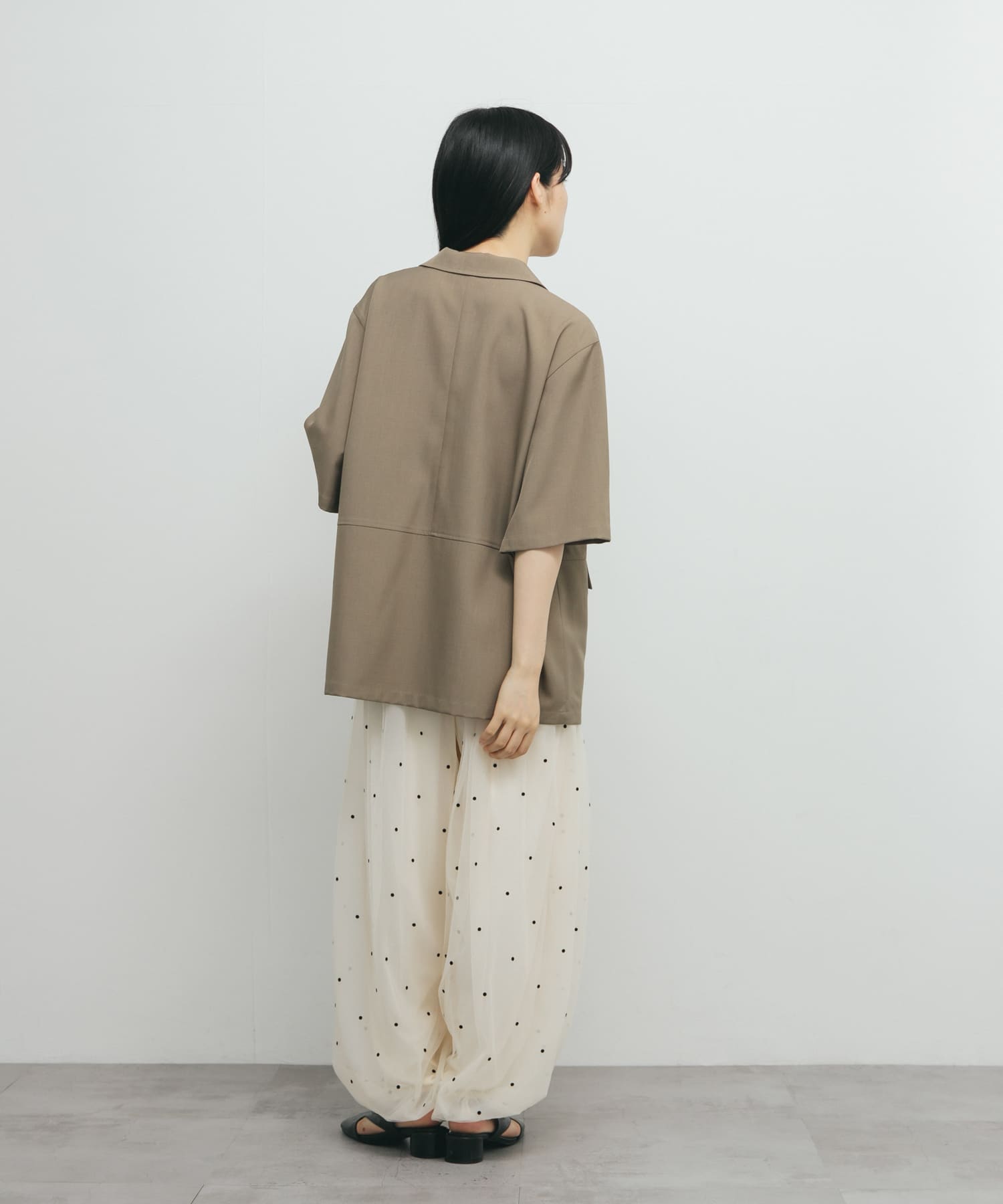 身長：160cm サイズ：one