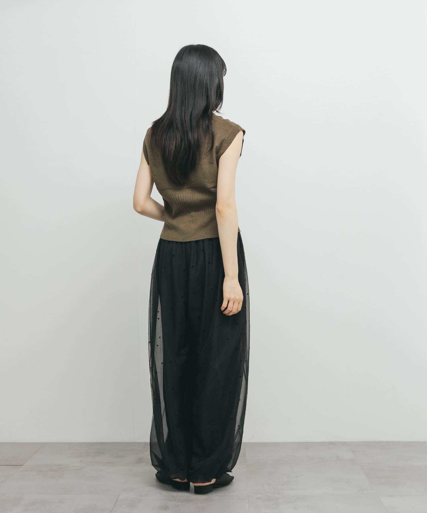 身長：160cm サイズ：one