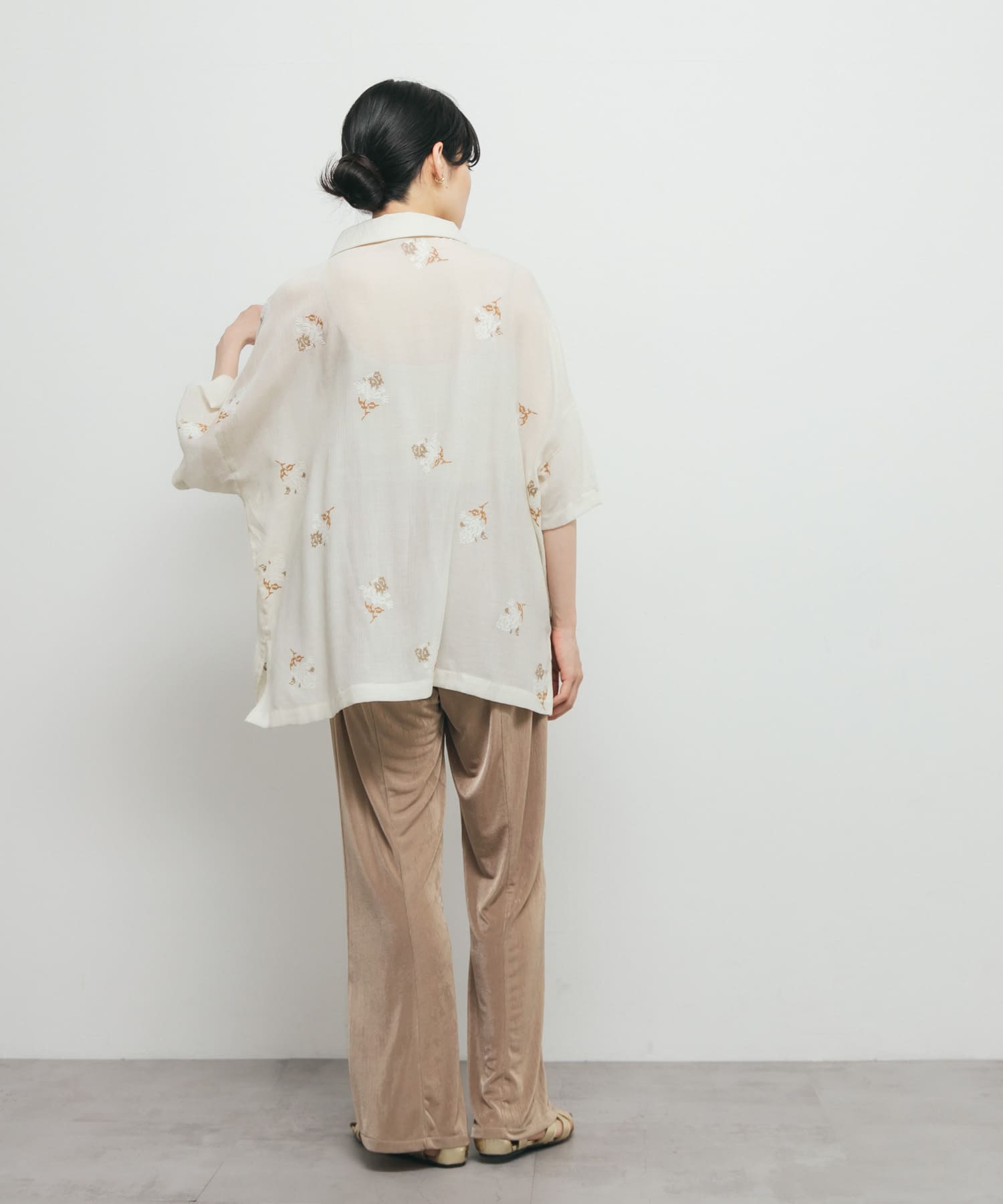 身長：160cm サイズ：one