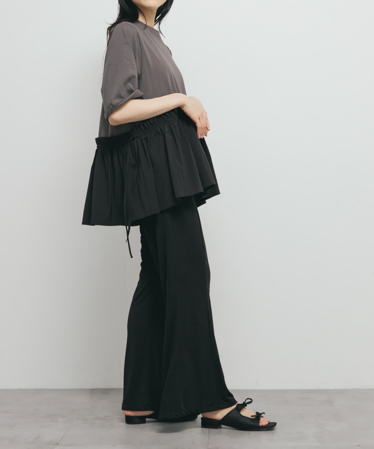 身長：160cm サイズ：one