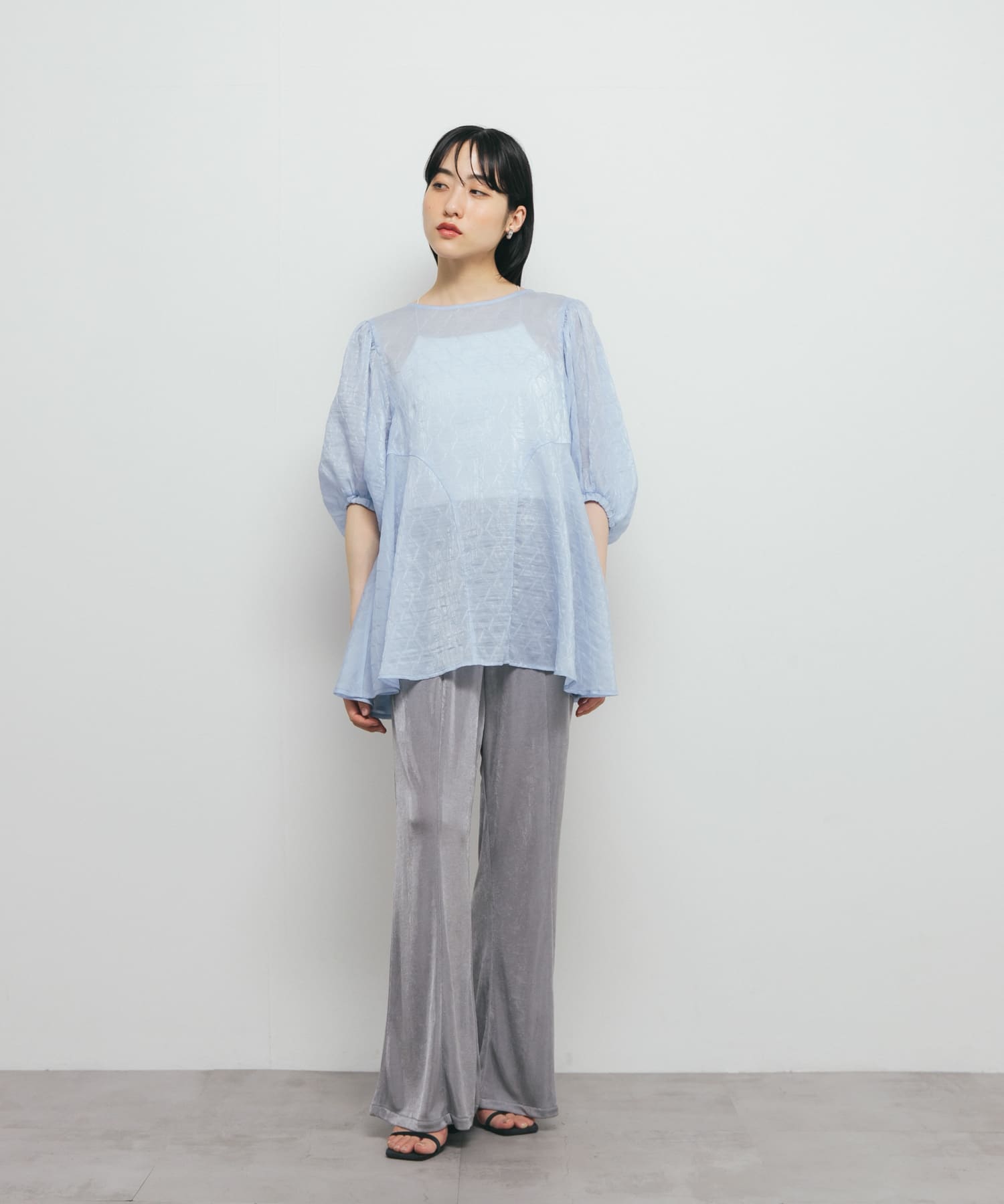 身長：160cm サイズ：one