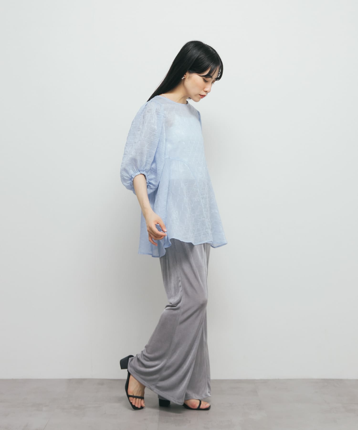 身長：160cm サイズ：one