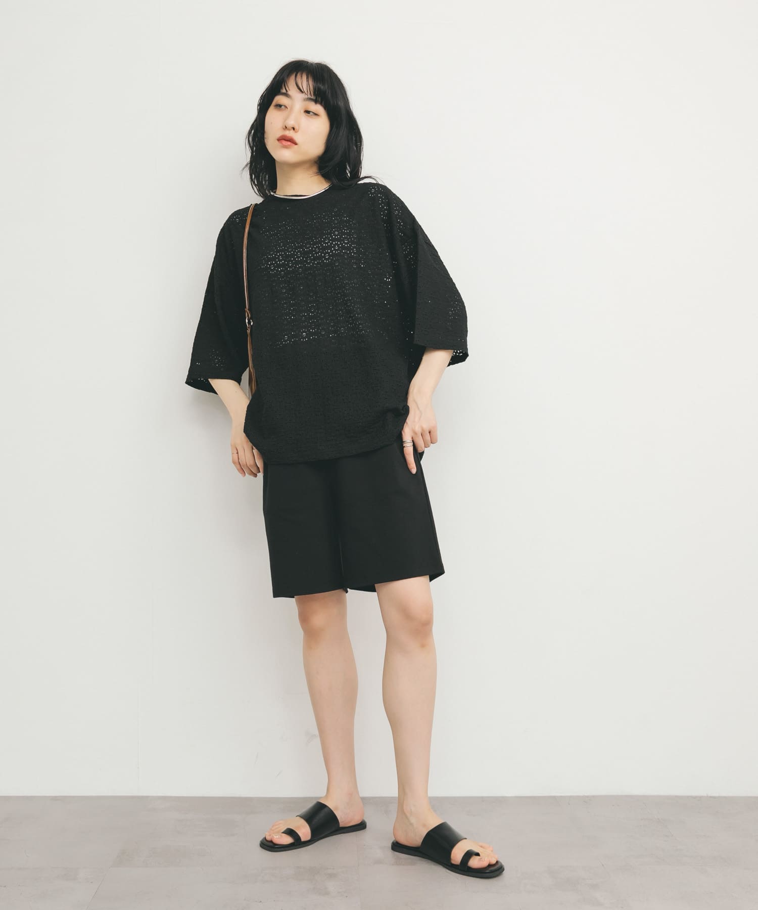 身長：160cm サイズ：one