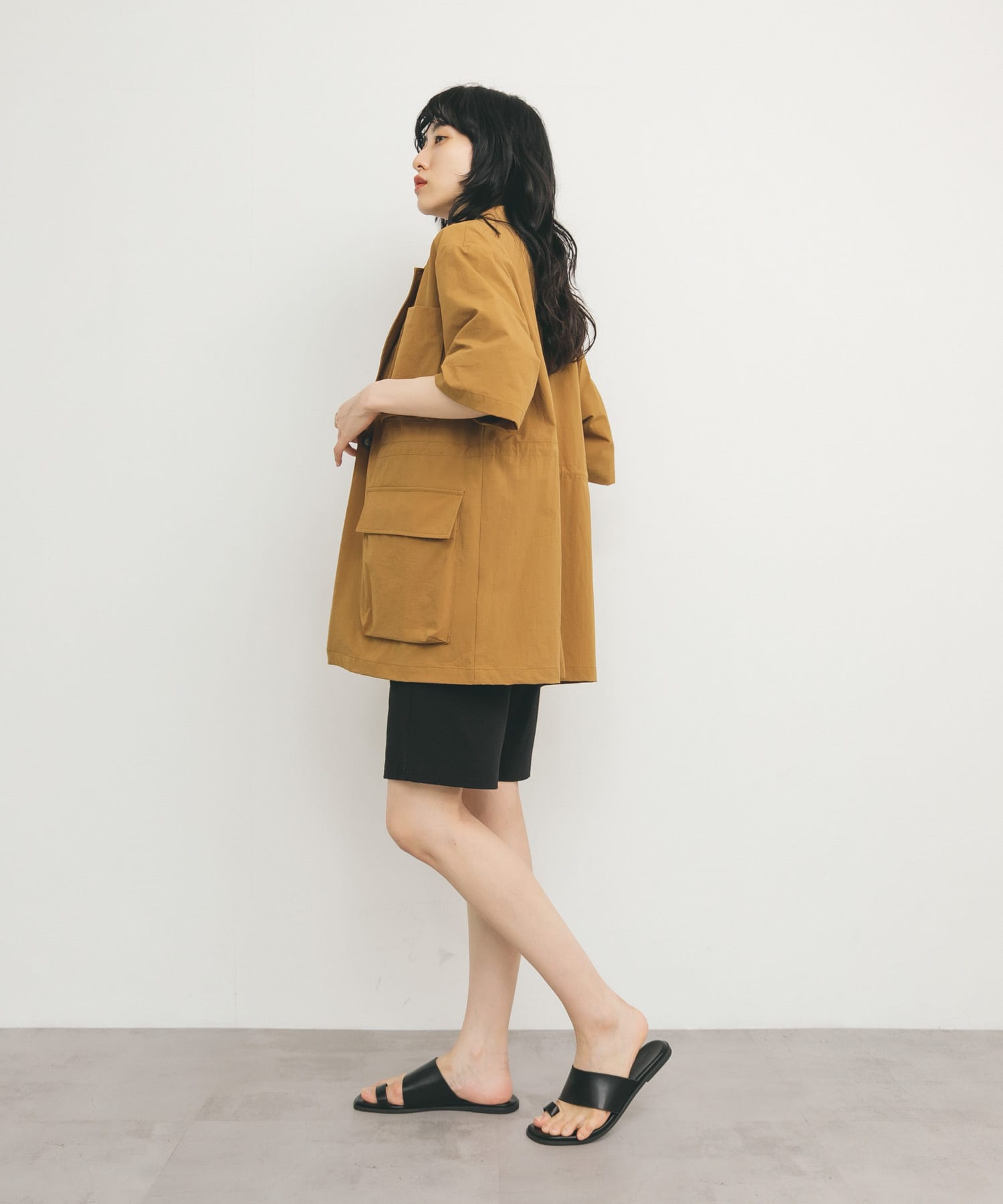 身長：160cm サイズ：one