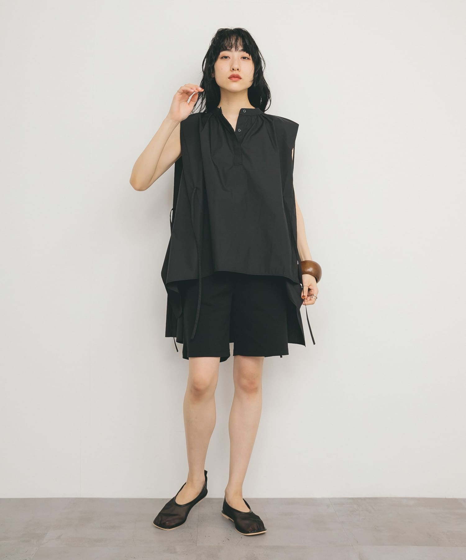 身長：160cm サイズ：one