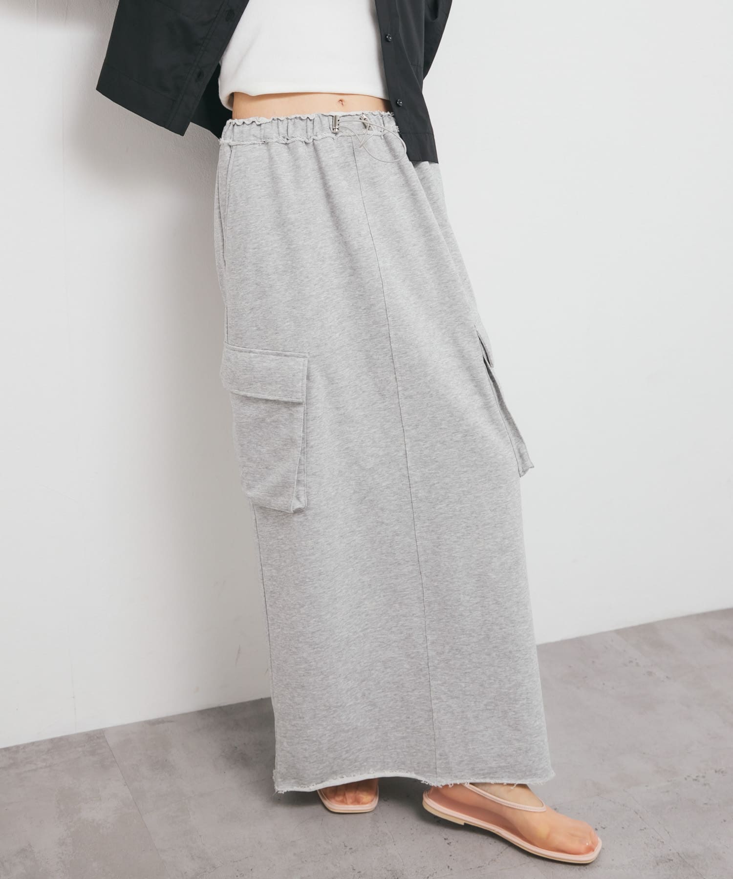 身長：160cm サイズ：one