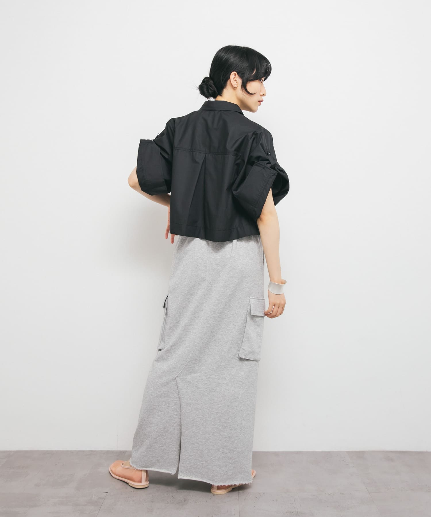 身長：160cm サイズ：one