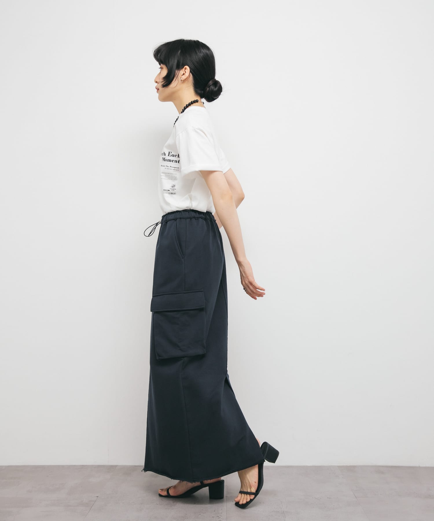 身長：160cm サイズ：one