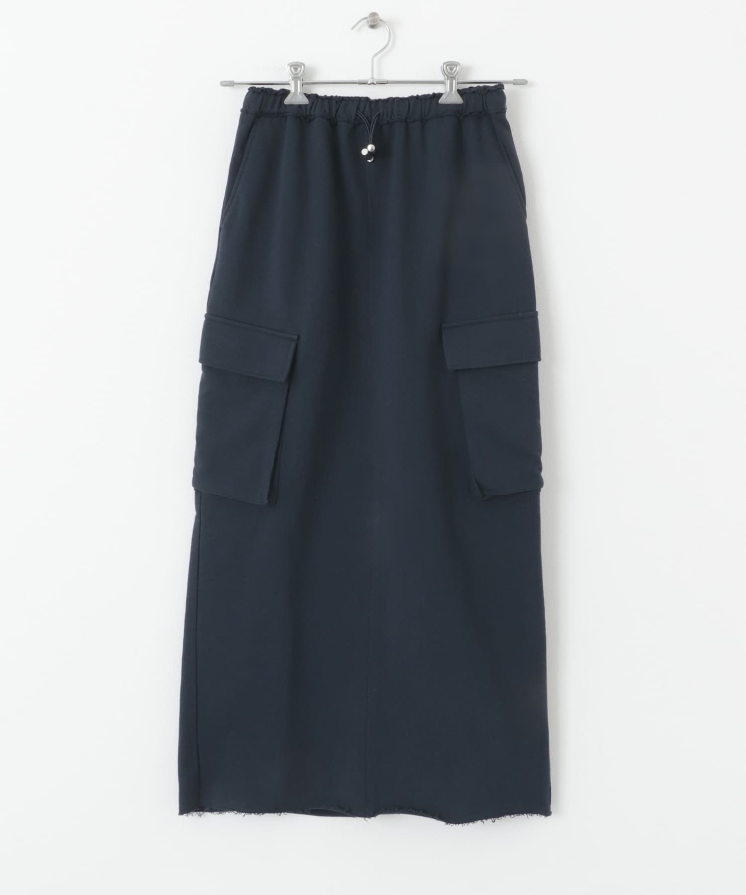 スウェットカーゴスカート NAVY one