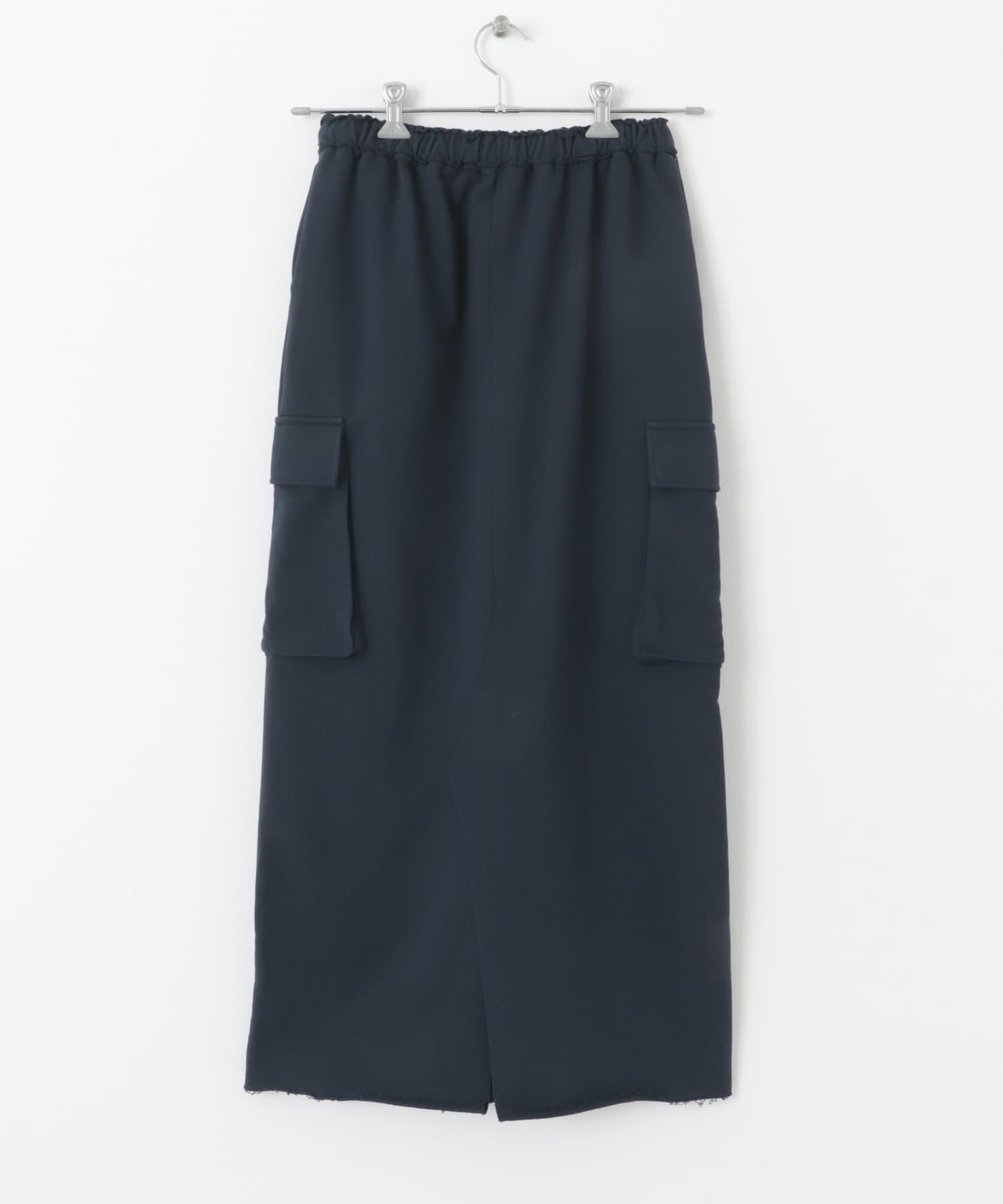 スウェットカーゴスカート NAVY one