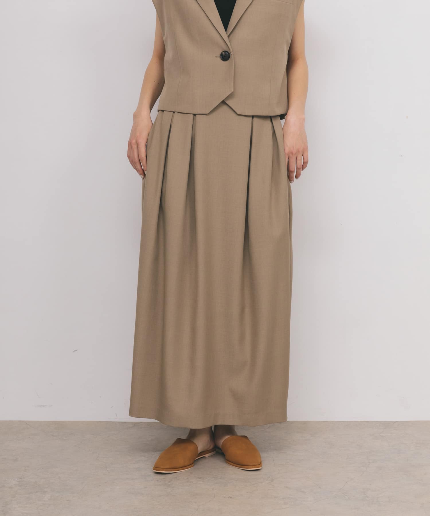 身長：159cm サイズ：one