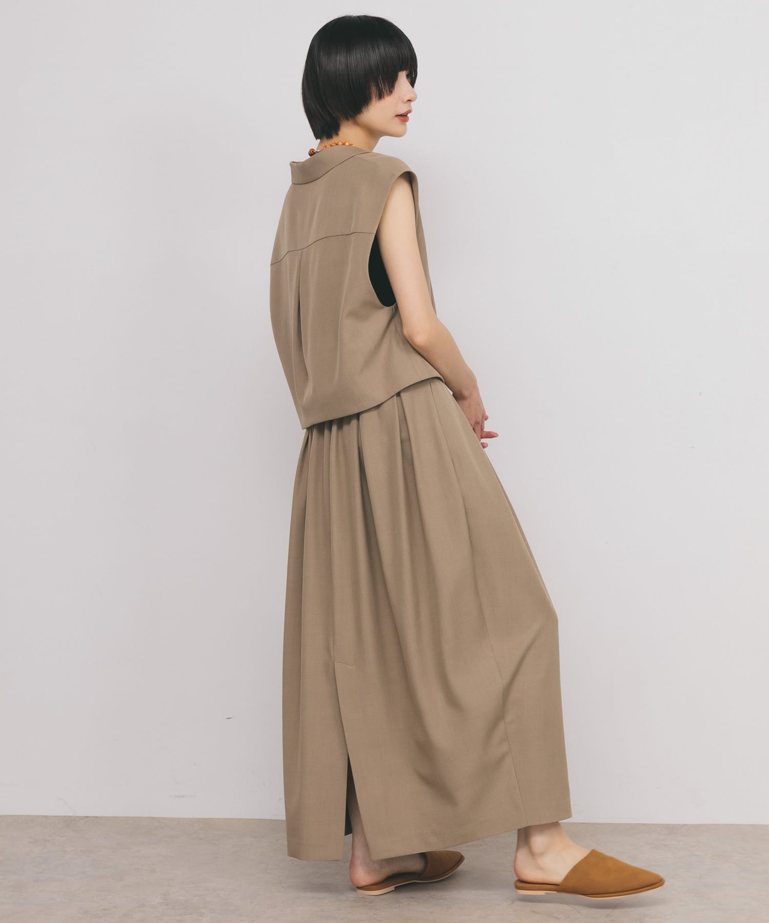 身長：159cm サイズ：one