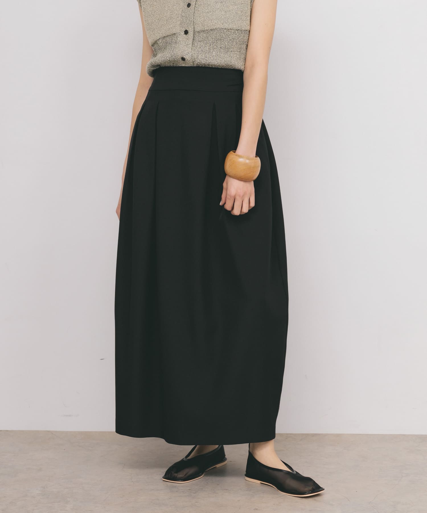 身長：159cm サイズ：one