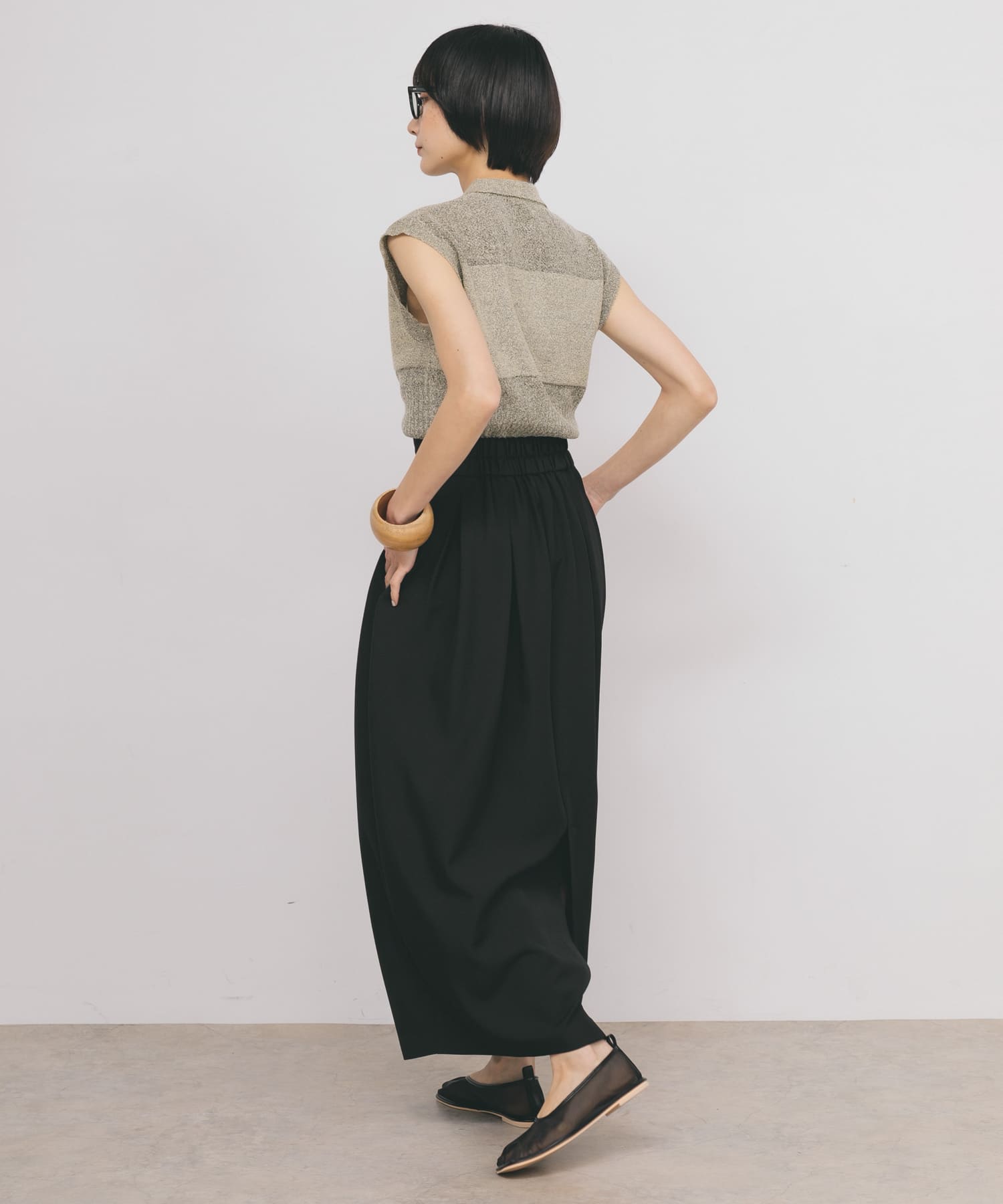 身長：159cm サイズ：one