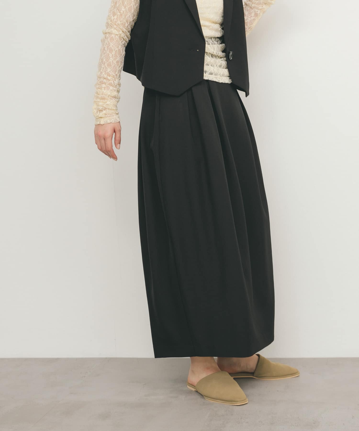 身長：160cm サイズ：one