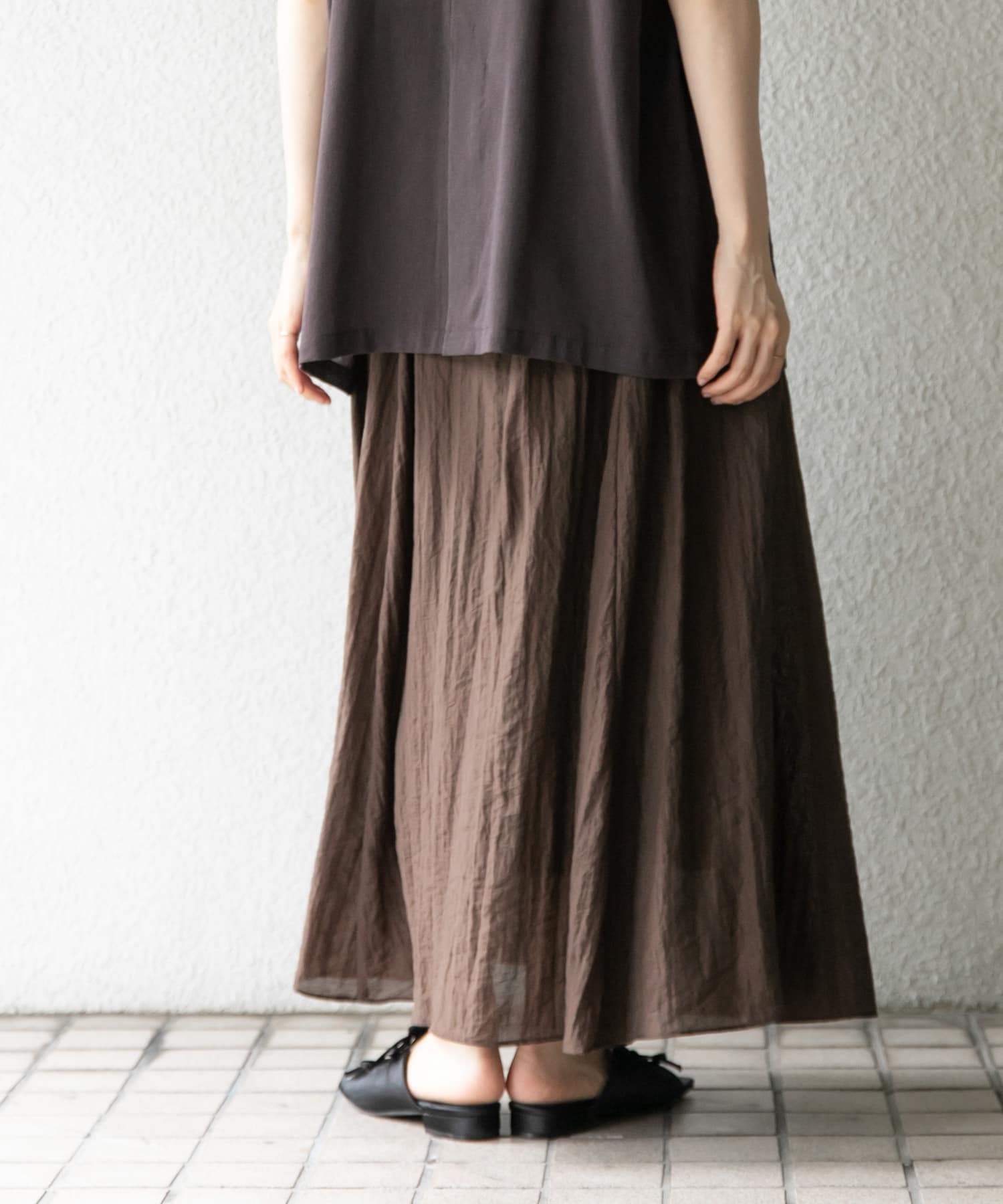 身長：160cm サイズ：one