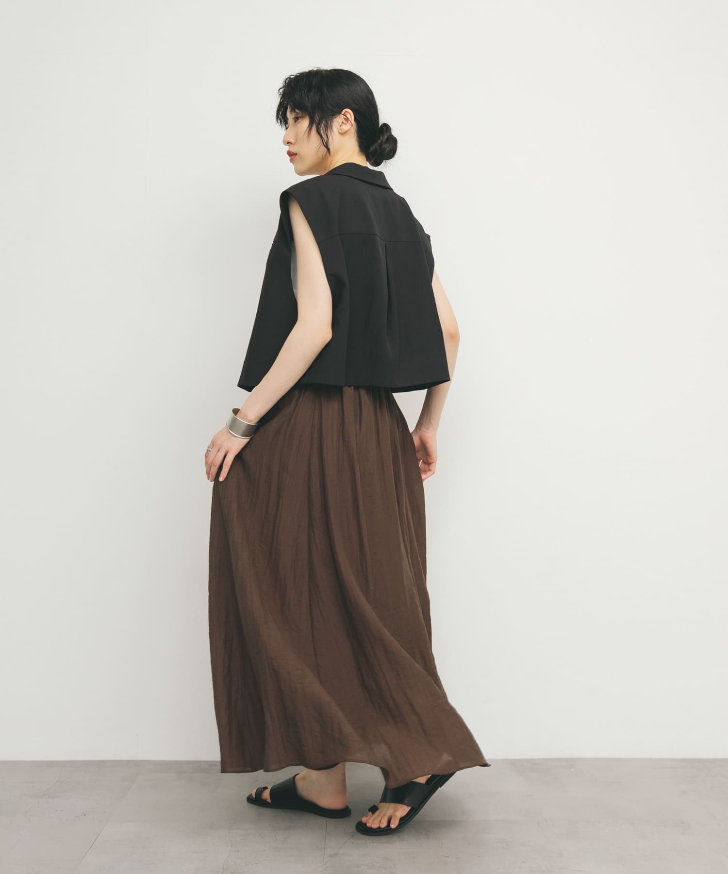 身長：160cm サイズ：one