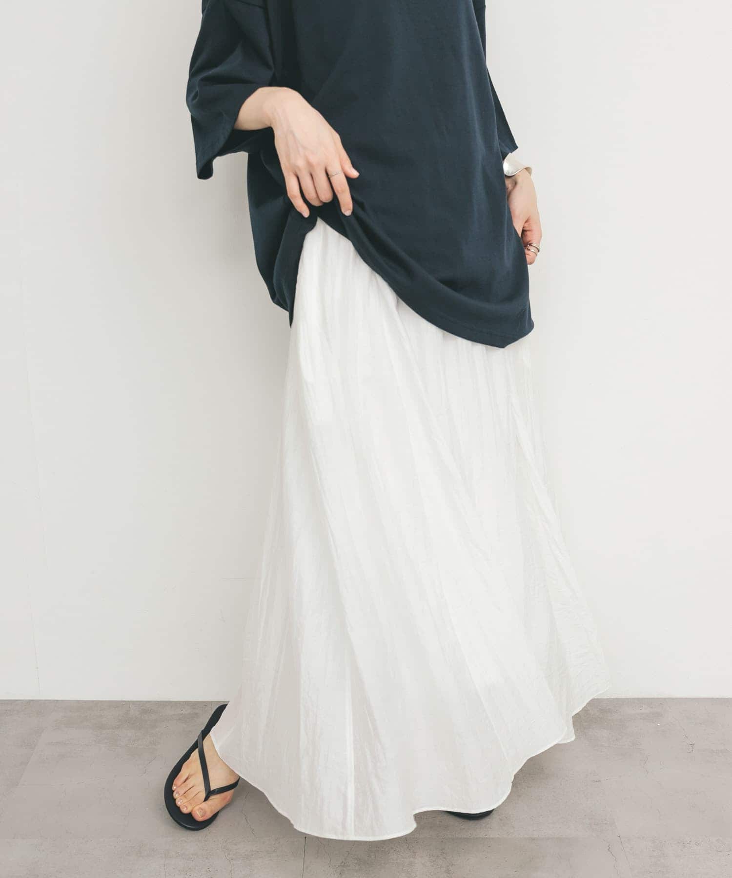 身長：160cm サイズ：one