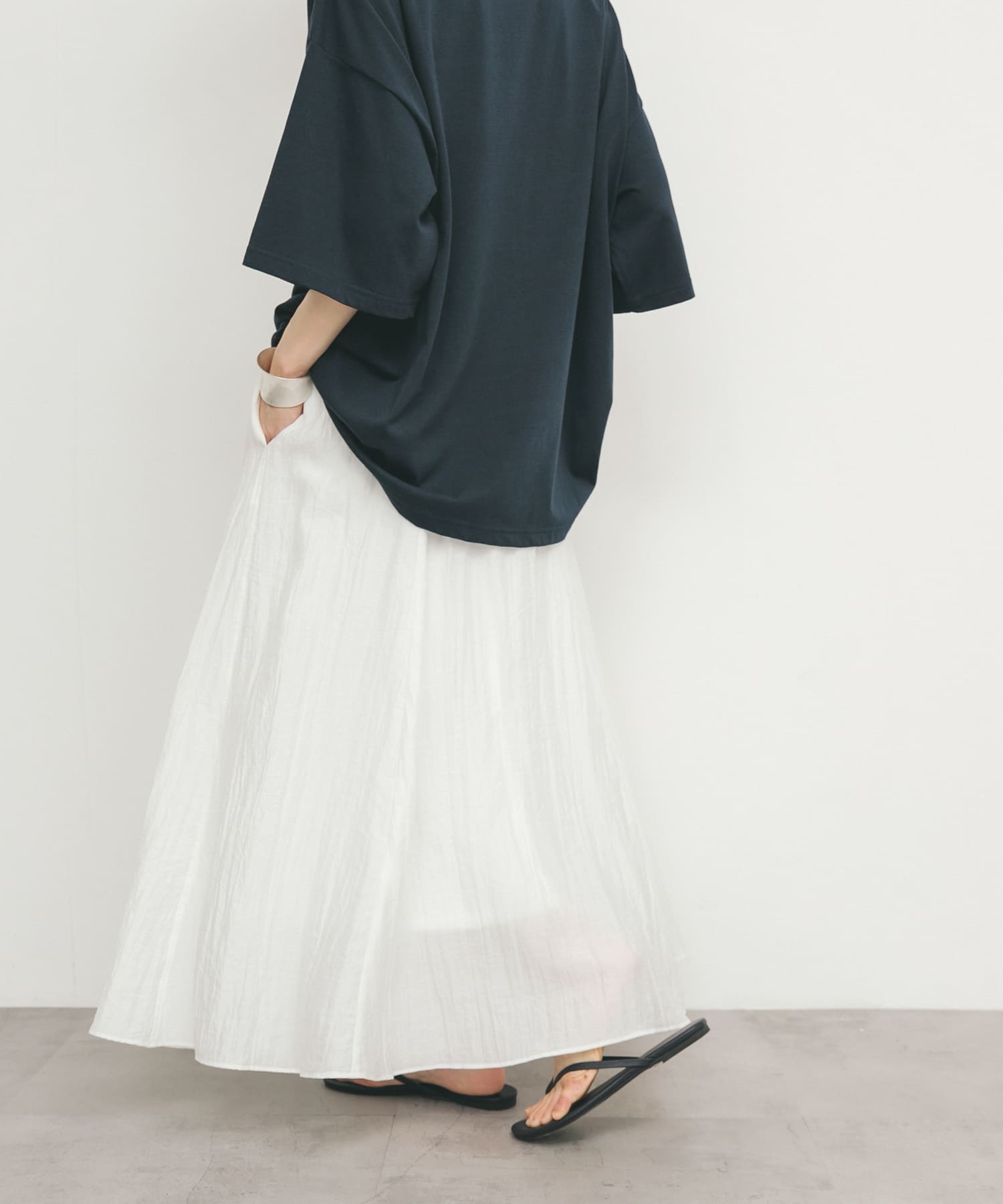 身長：160cm サイズ：one