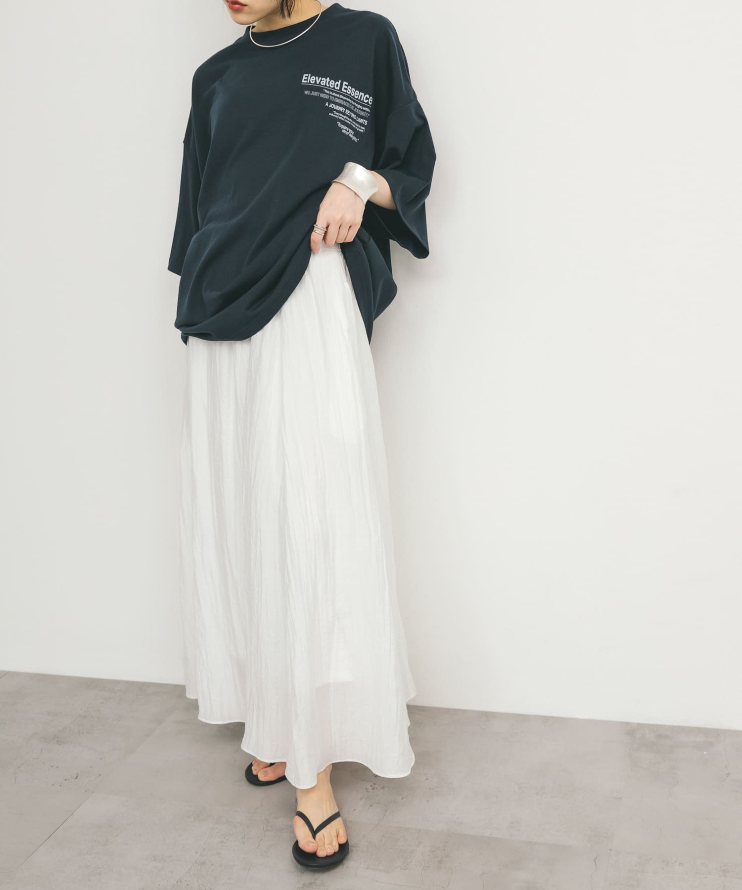 身長：160cm サイズ：one