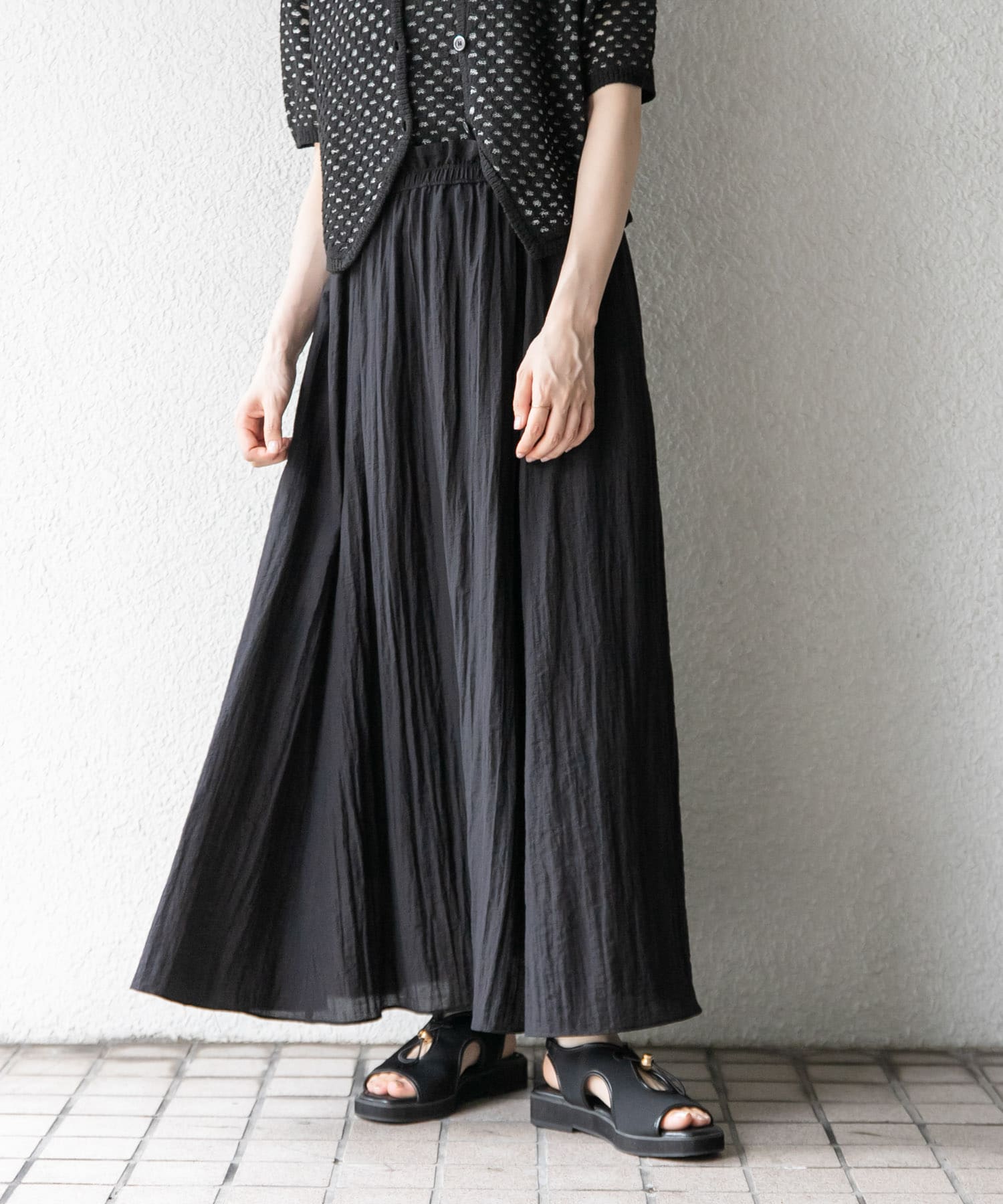 身長：160cm サイズ：one