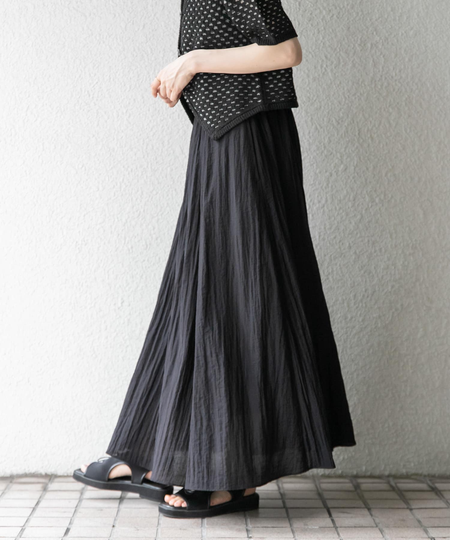 身長：160cm サイズ：one