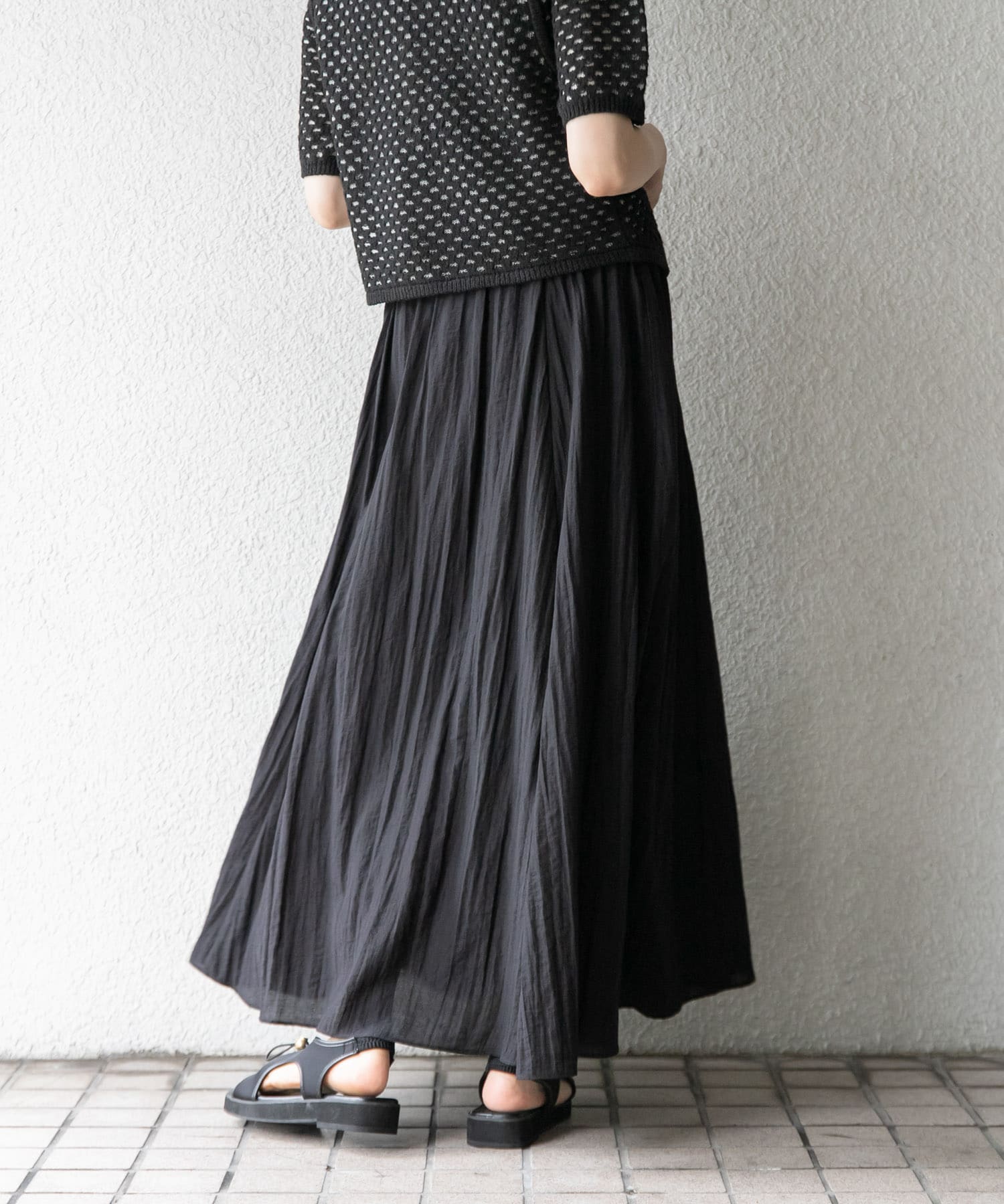 身長：160cm サイズ：one