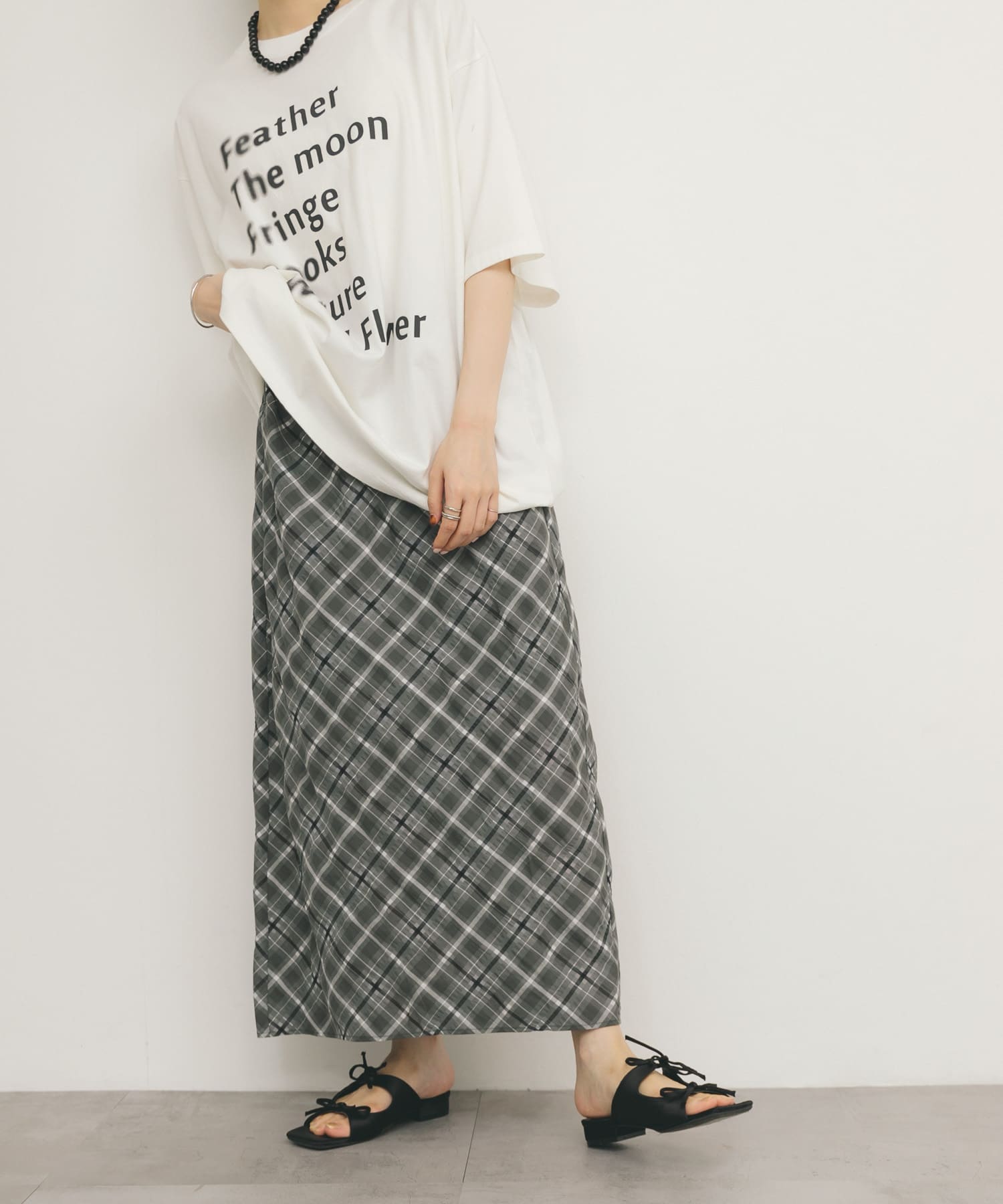 身長：160cm サイズ：one