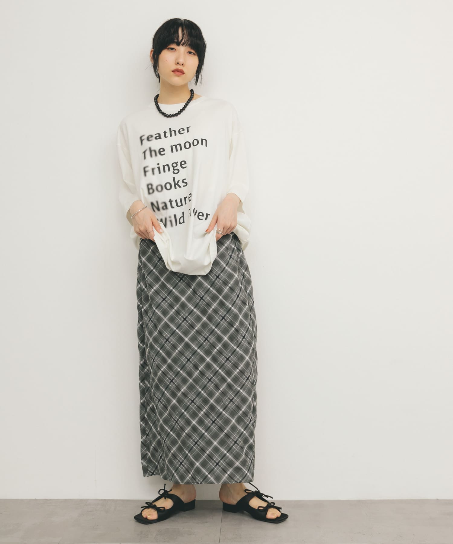 身長：160cm サイズ：one