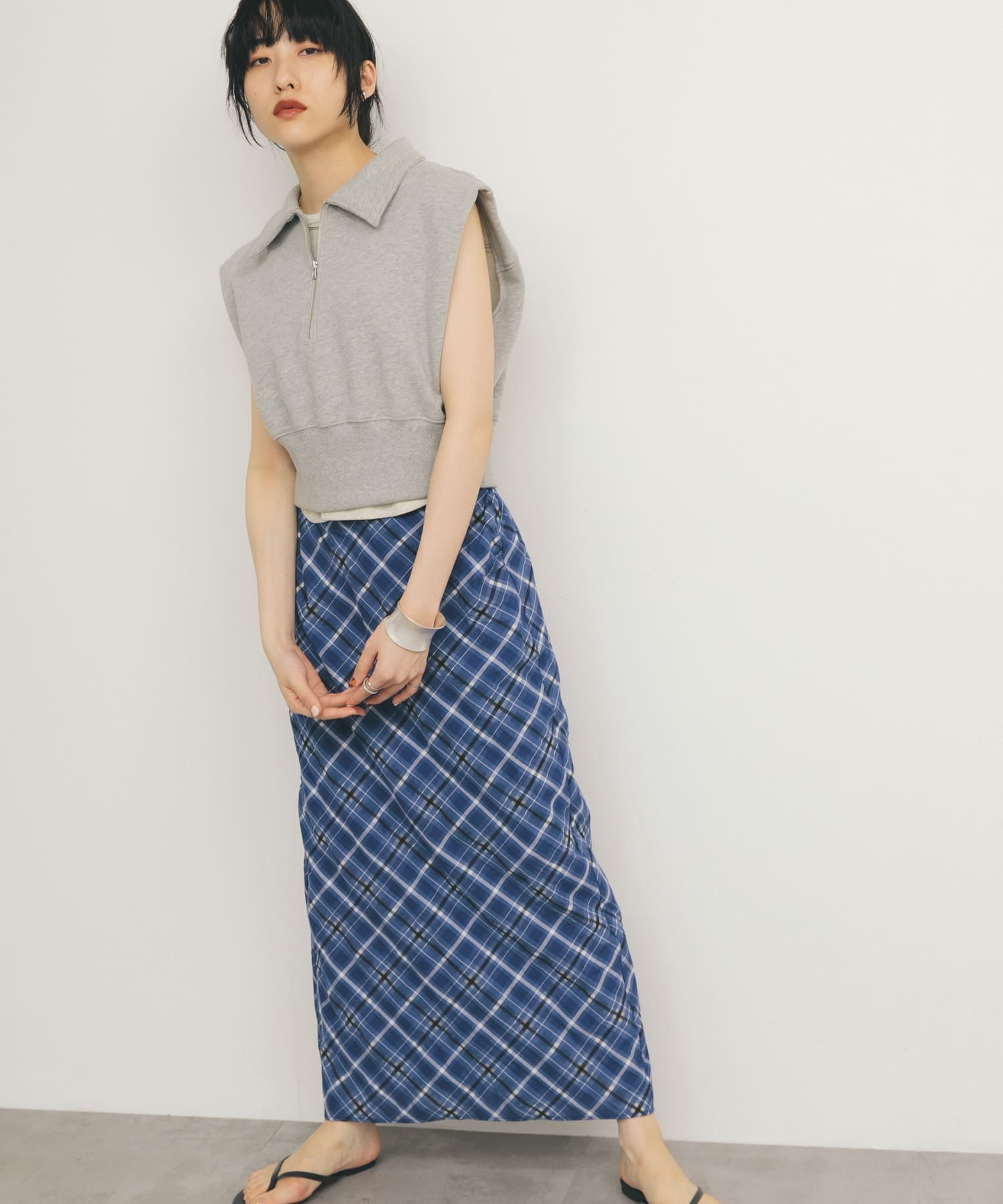 身長：160cm サイズ：one