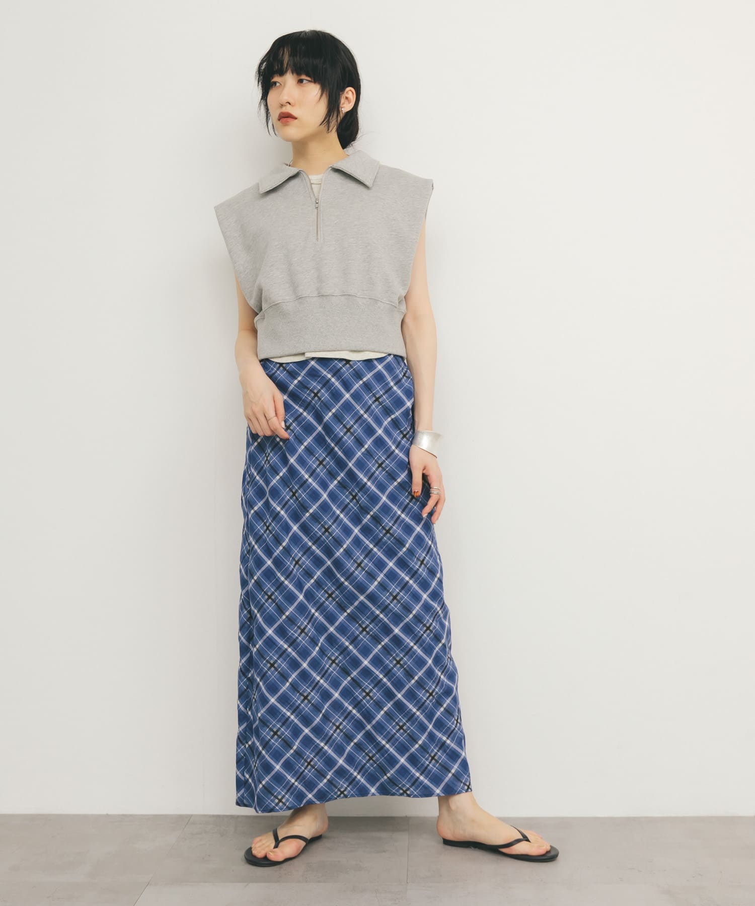 身長：160cm サイズ：one
