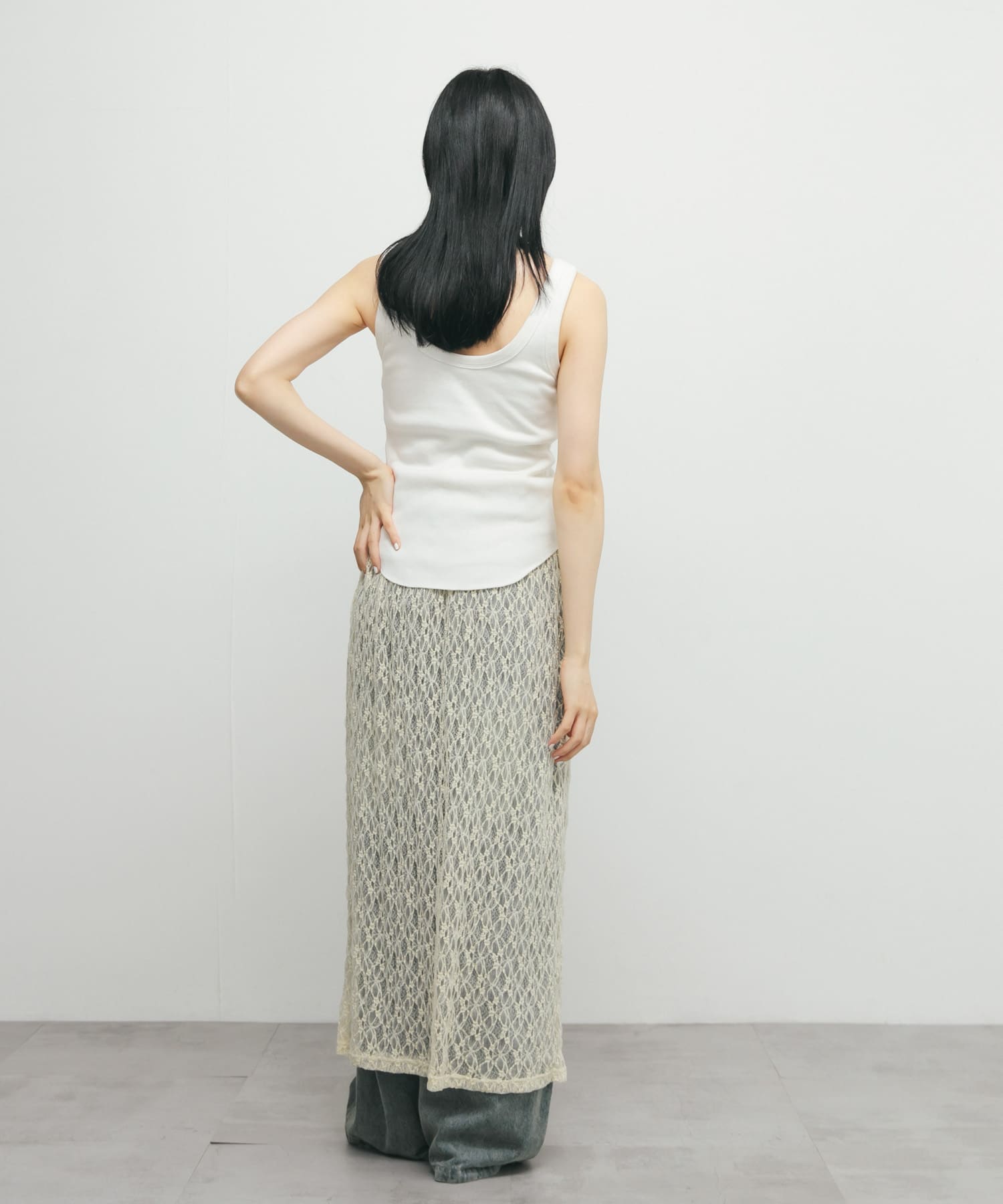 身長：160cm サイズ：one