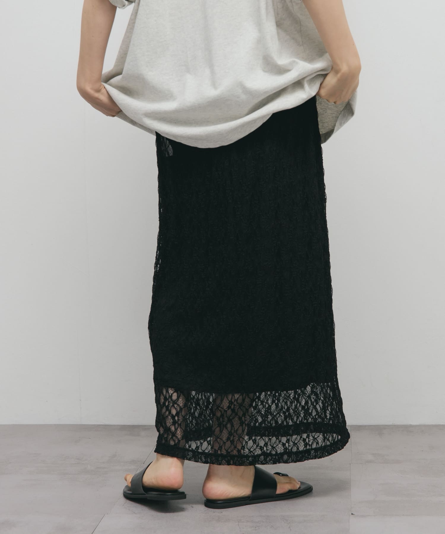 身長：160cm サイズ：one