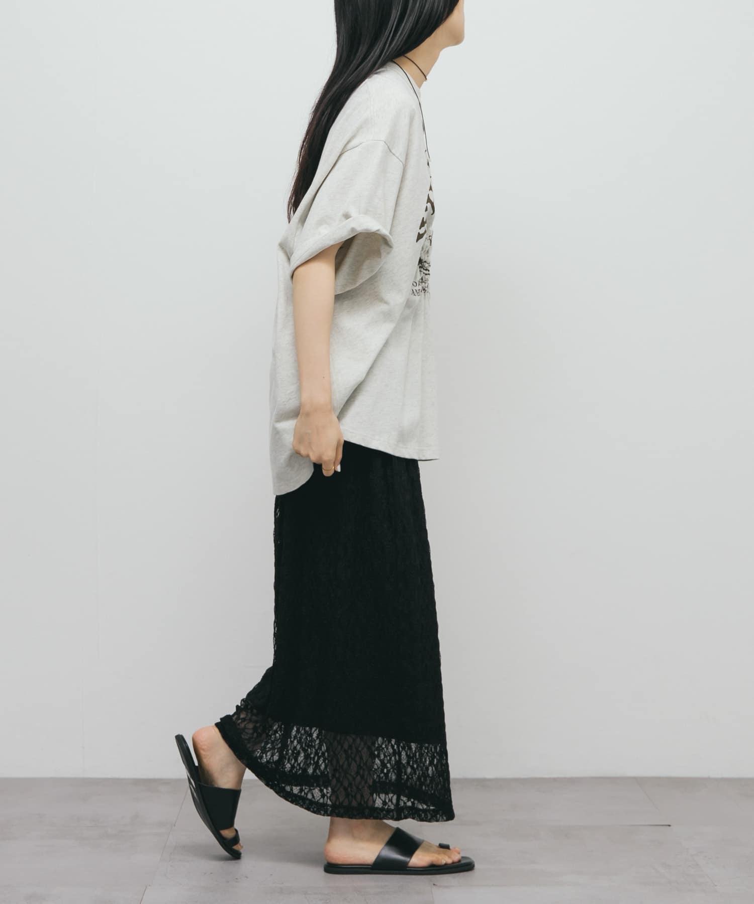 身長：160cm サイズ：one