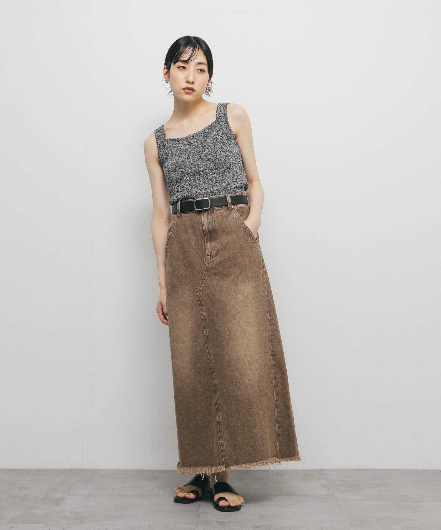 身長：160cm サイズ：one