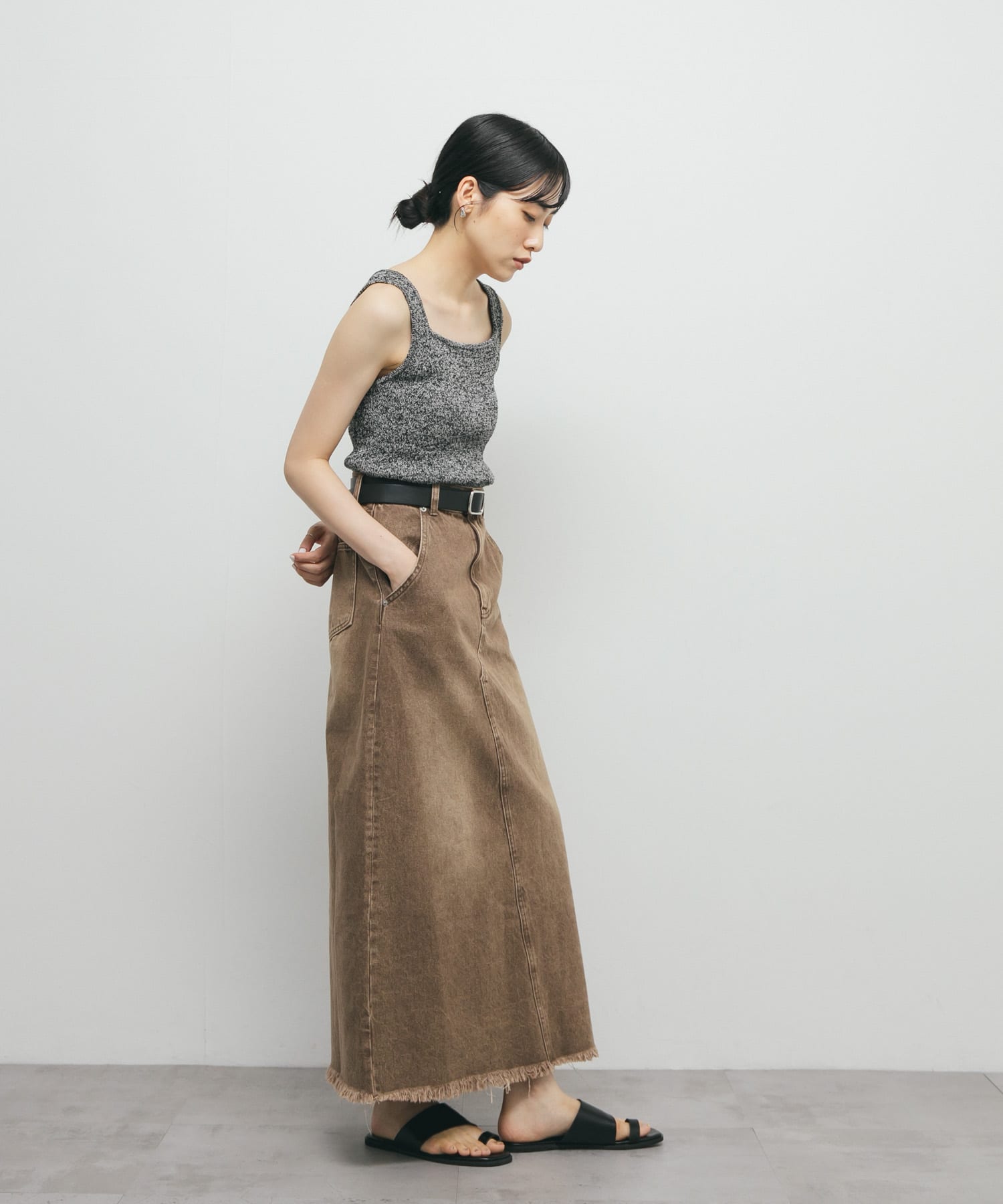 身長：160cm サイズ：one