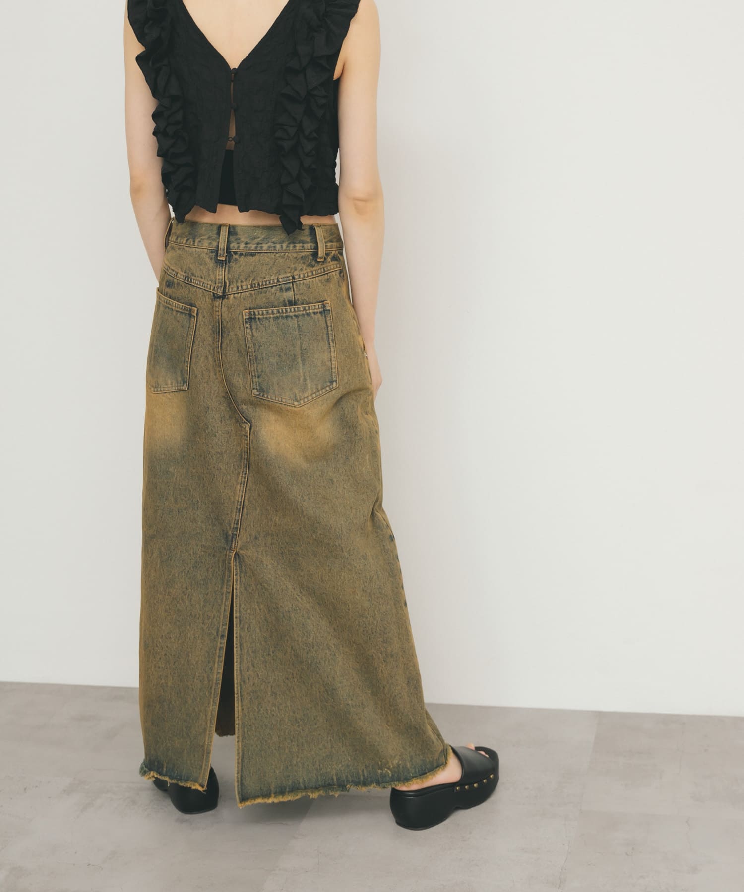身長：160cm サイズ：one
