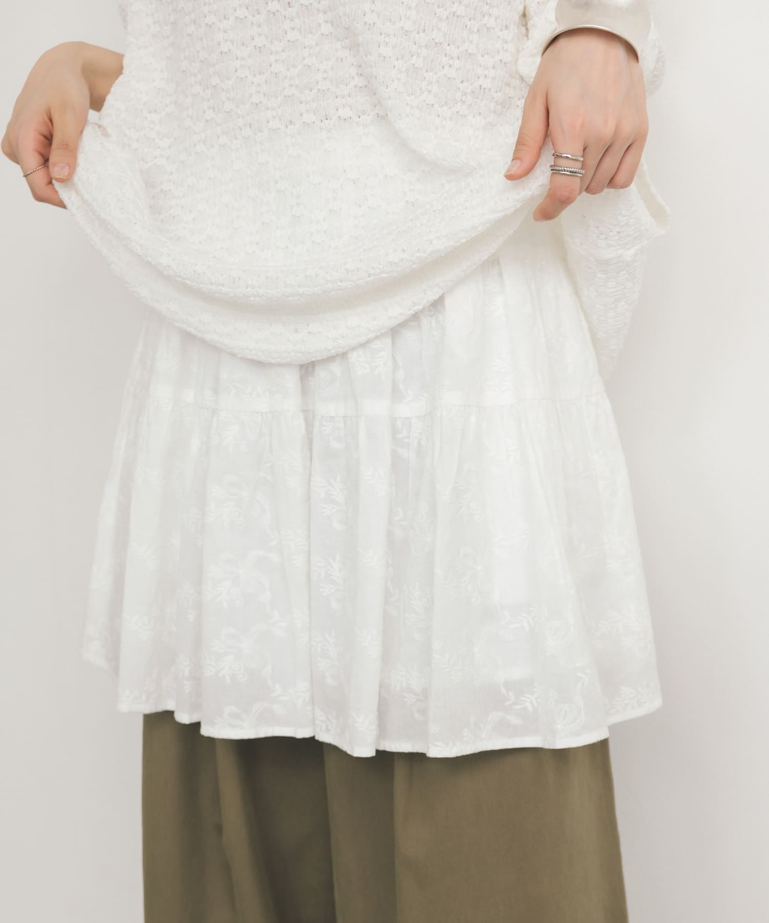 身長：160cm サイズ：one