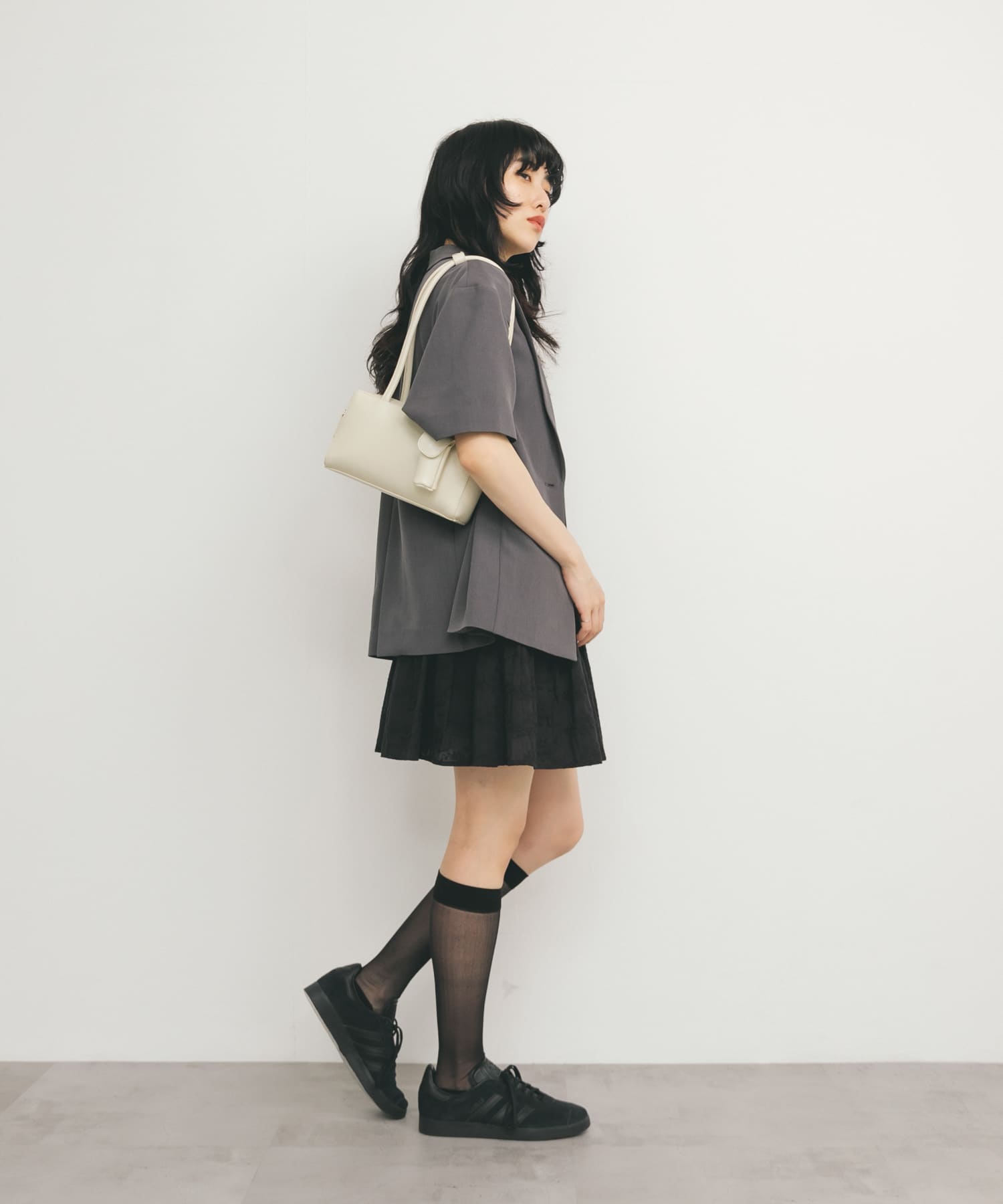 身長：160cm サイズ：one