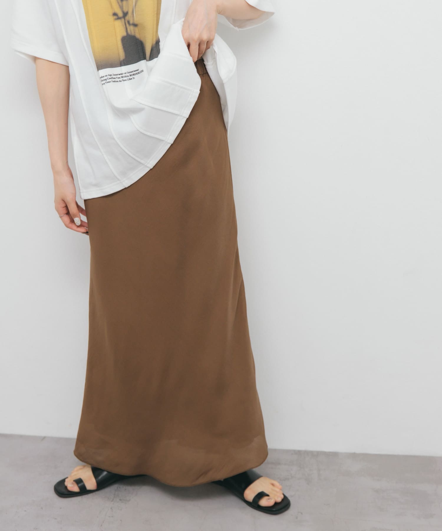 身長：160cm サイズ：one