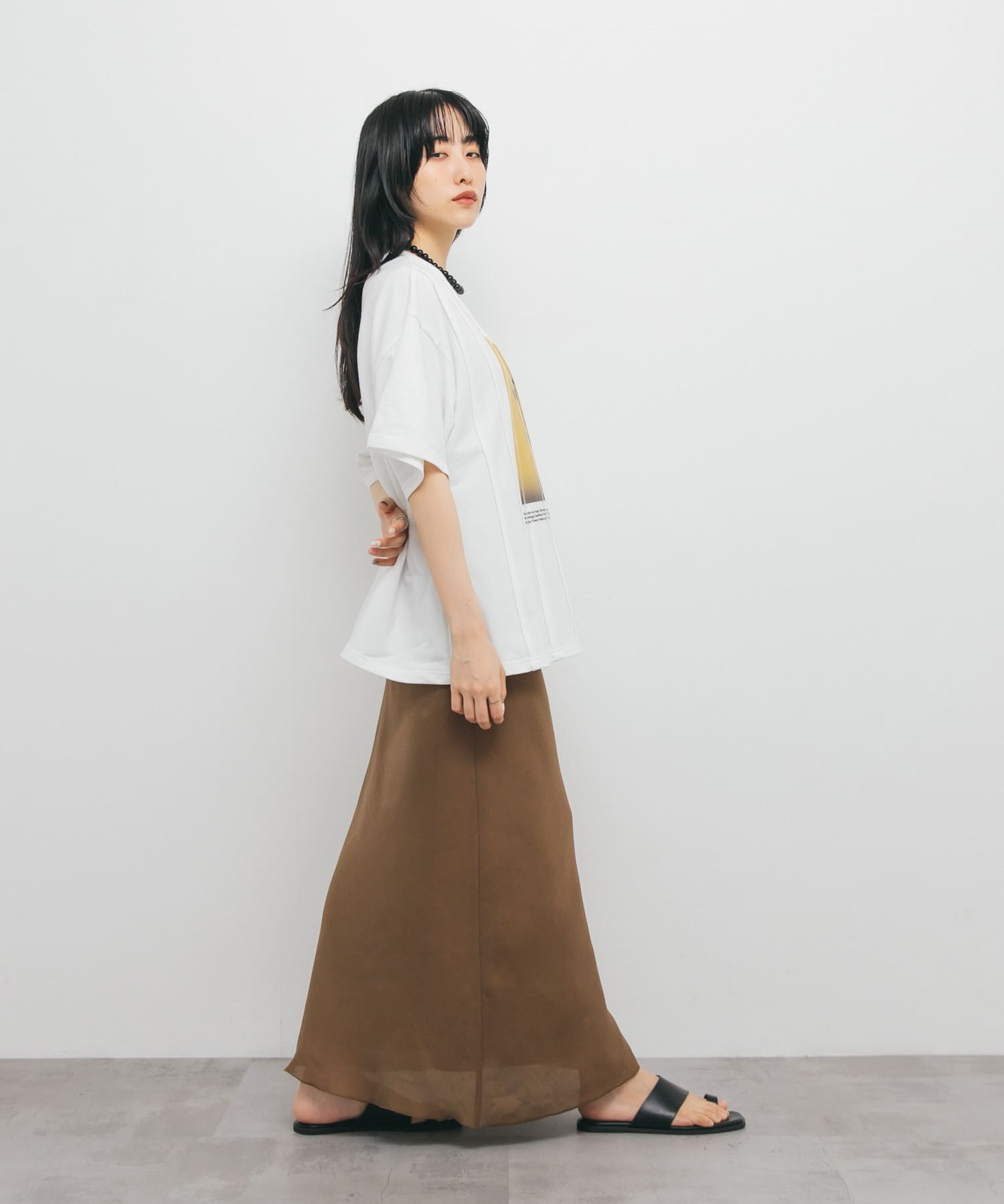 身長：160cm サイズ：one