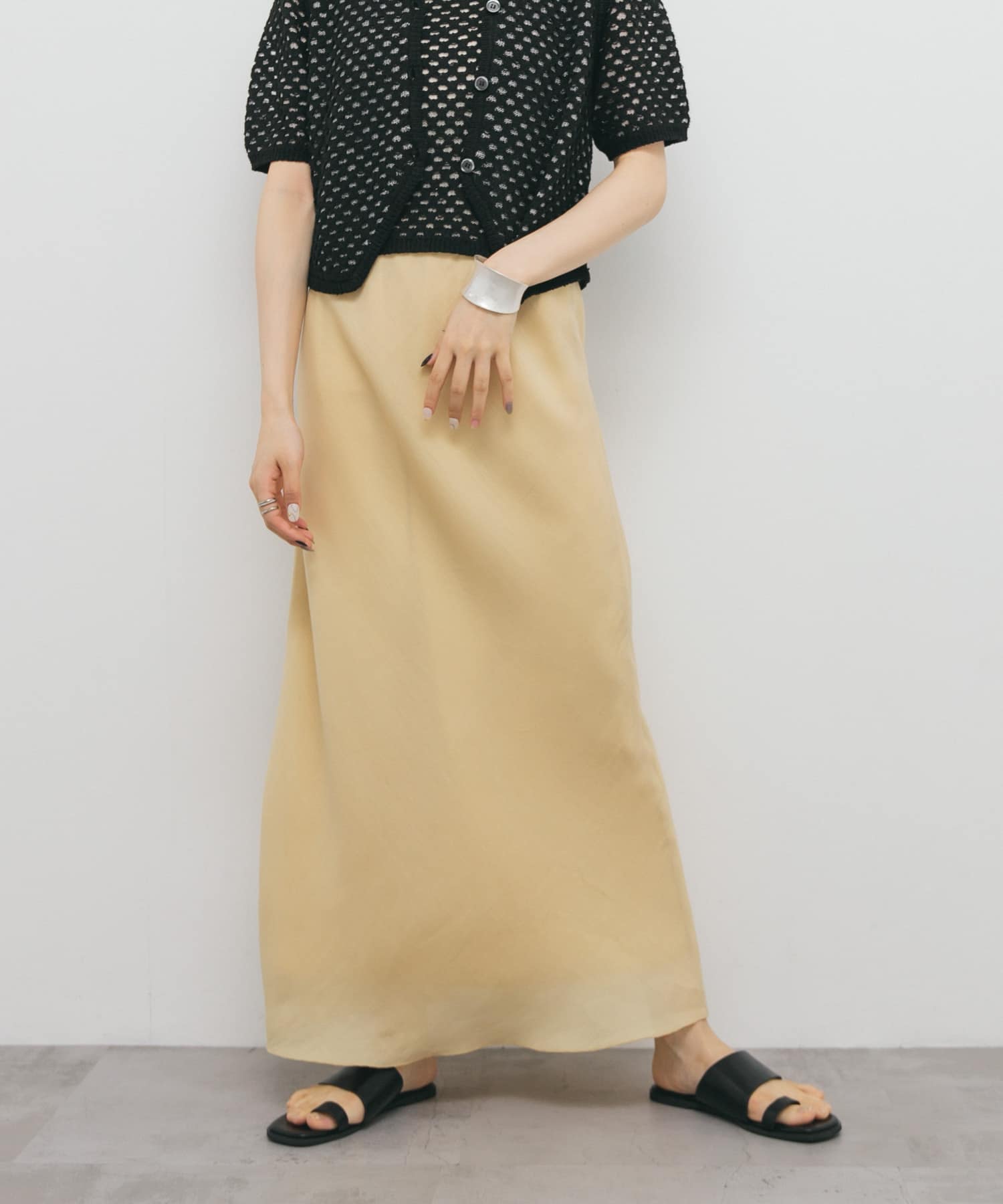 身長：160cm サイズ：one