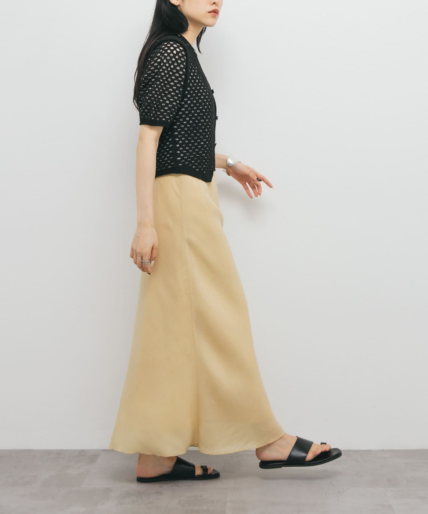 身長：160cm サイズ：one