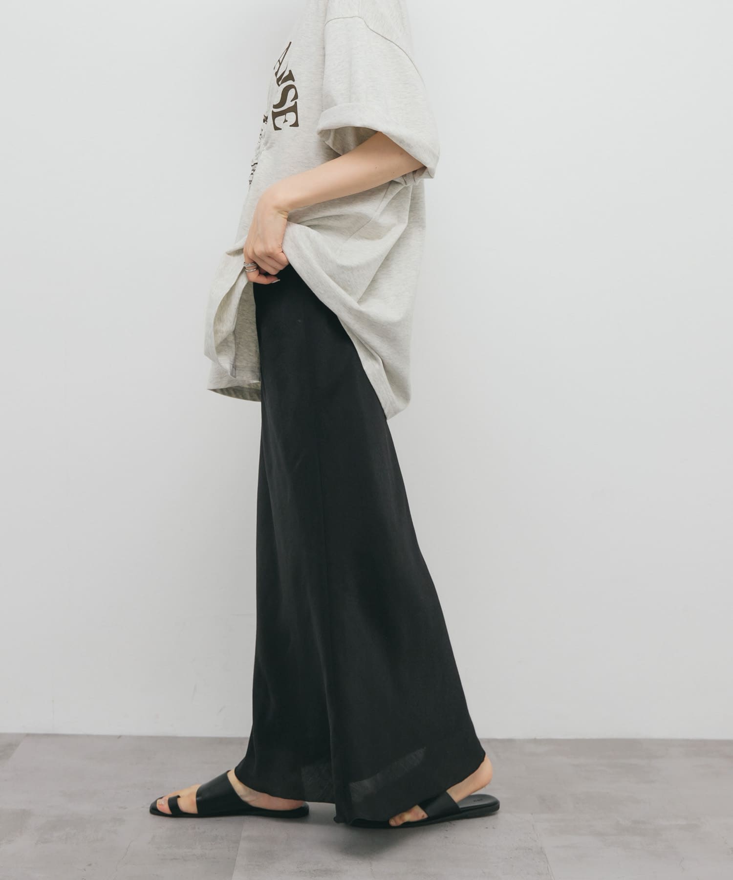 身長：160cm サイズ：one