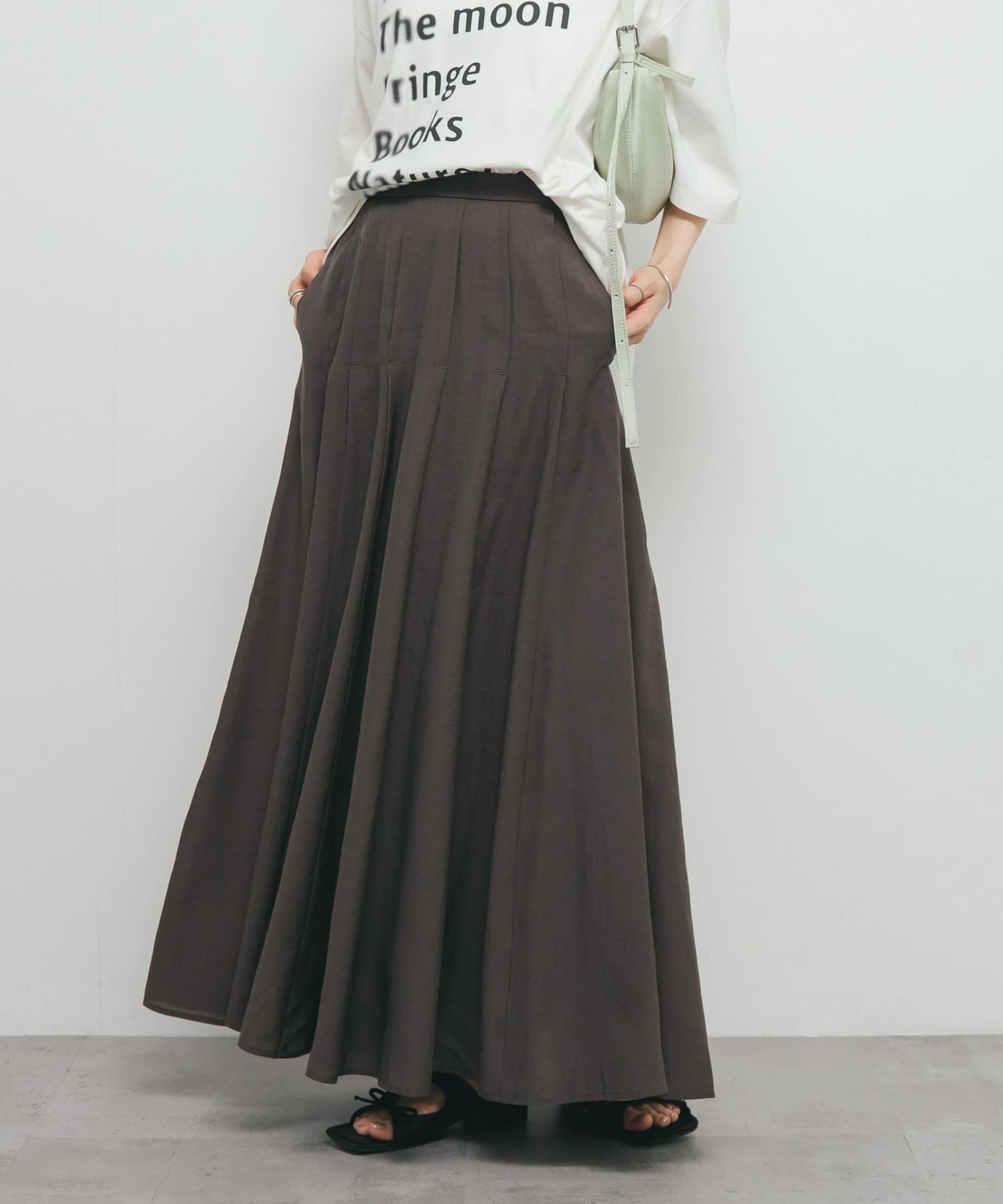 身長：160cm サイズ：one